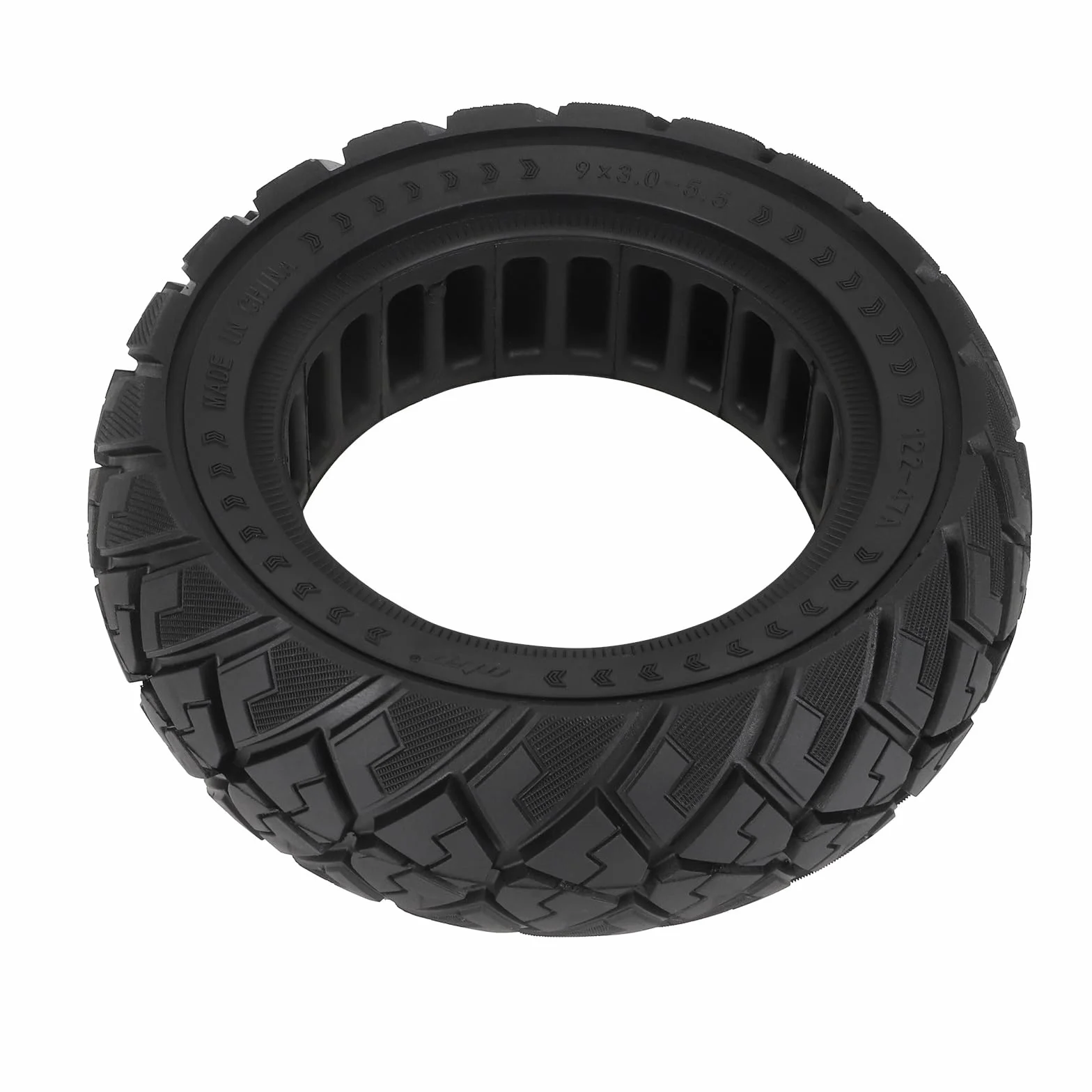 TREFAN 9 x 3,0 – 5,5 pneumatici pieni per Kukirin G2 pro scooter elettrico, 9 x 3,0 – 5,5 fuoristrada, pneumatici di ricambio anteriore/posteriore, 9 pollici, antiscivolo, pneumatici per scooter