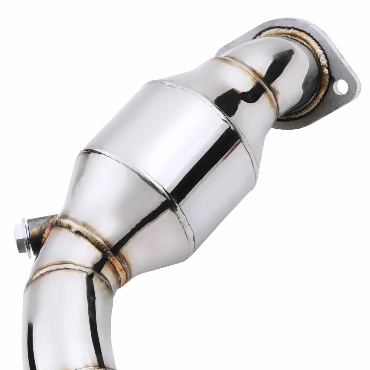 Scarico sportivo per gatti a 200 celle, compatibile con Volkswagen Golf MK5/MK6 | Audi A3 8P | Seat Leon 1P 1.4TSI 03-12 Performance Sport Cat Downpipe