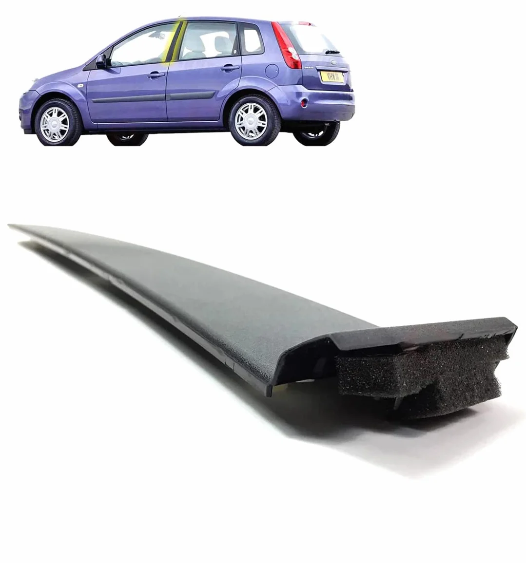 Modanatura anteriore sinistra B pilastro Fiesta MK5 5-PORTE 01-08 striscia protettiva