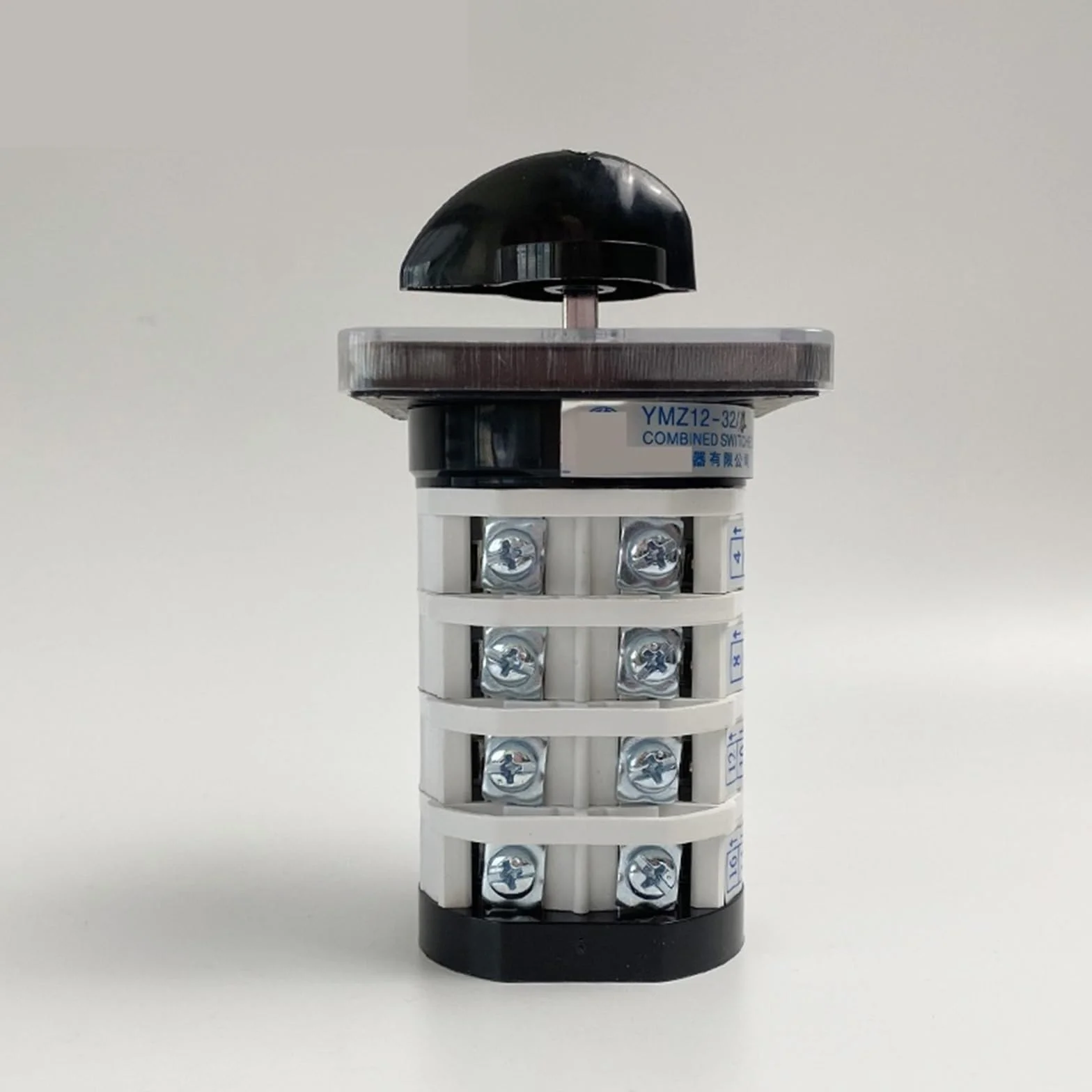 Multi 5 posizioni YMZ12-32/4 commutatore rotativo 660 V 32 Ampere quattro stadi 4 livelli contatto argento 16 terminali interruttore a camma 1 pz(0-6 Positions)