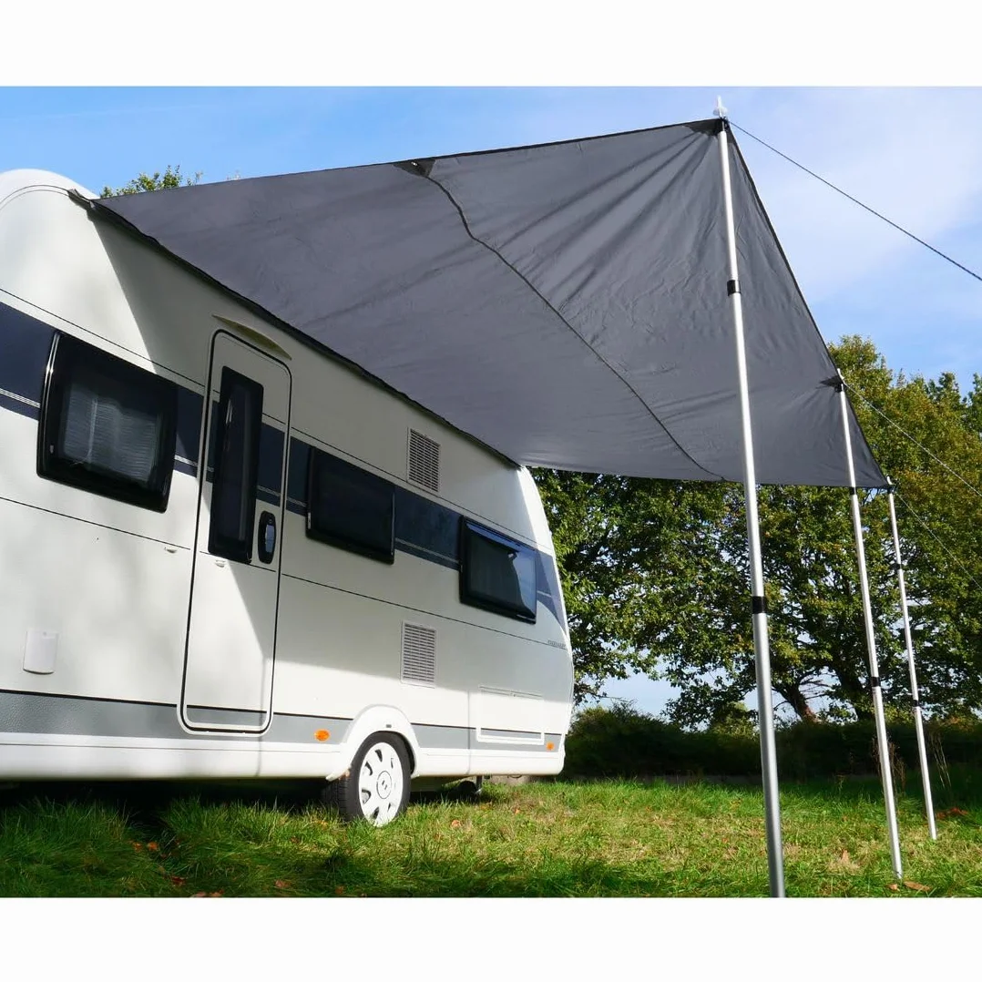 yourGEAR Tenda ad Aria Caravan Tarp 4 x 2,4 m Tetto Apribile Impermeabile 5000 mm