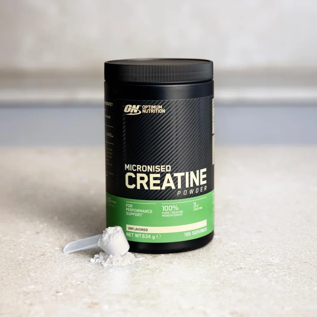 Optimum Nutrition Creatina Monoidrata Micronizzata in Polvere, 100% Pura, 317 g