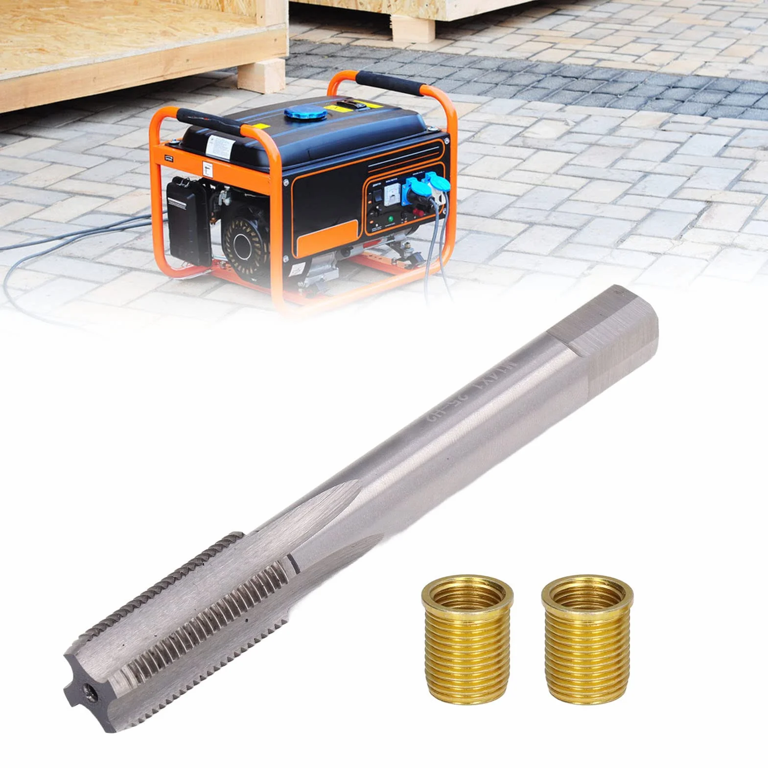 Kit Riparazione Candele M12x1,25 M14x1,25 Tubo Filettato Rubinetto