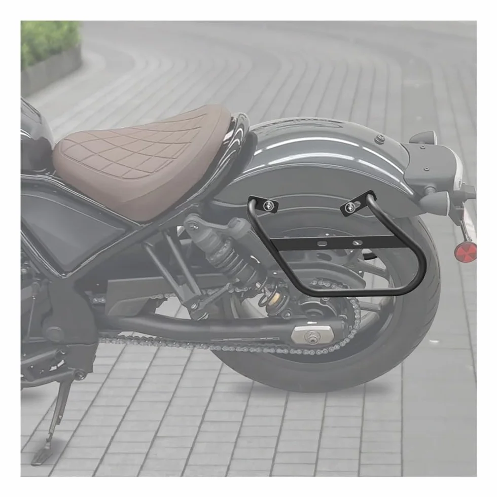 Supporto Bauletto Portapacchi Per CMX 1100 Per Rebel 2021 2022 2023 2024 2025 Moto Portapacchi Laterale Borsa Staffa Di Supporto Del