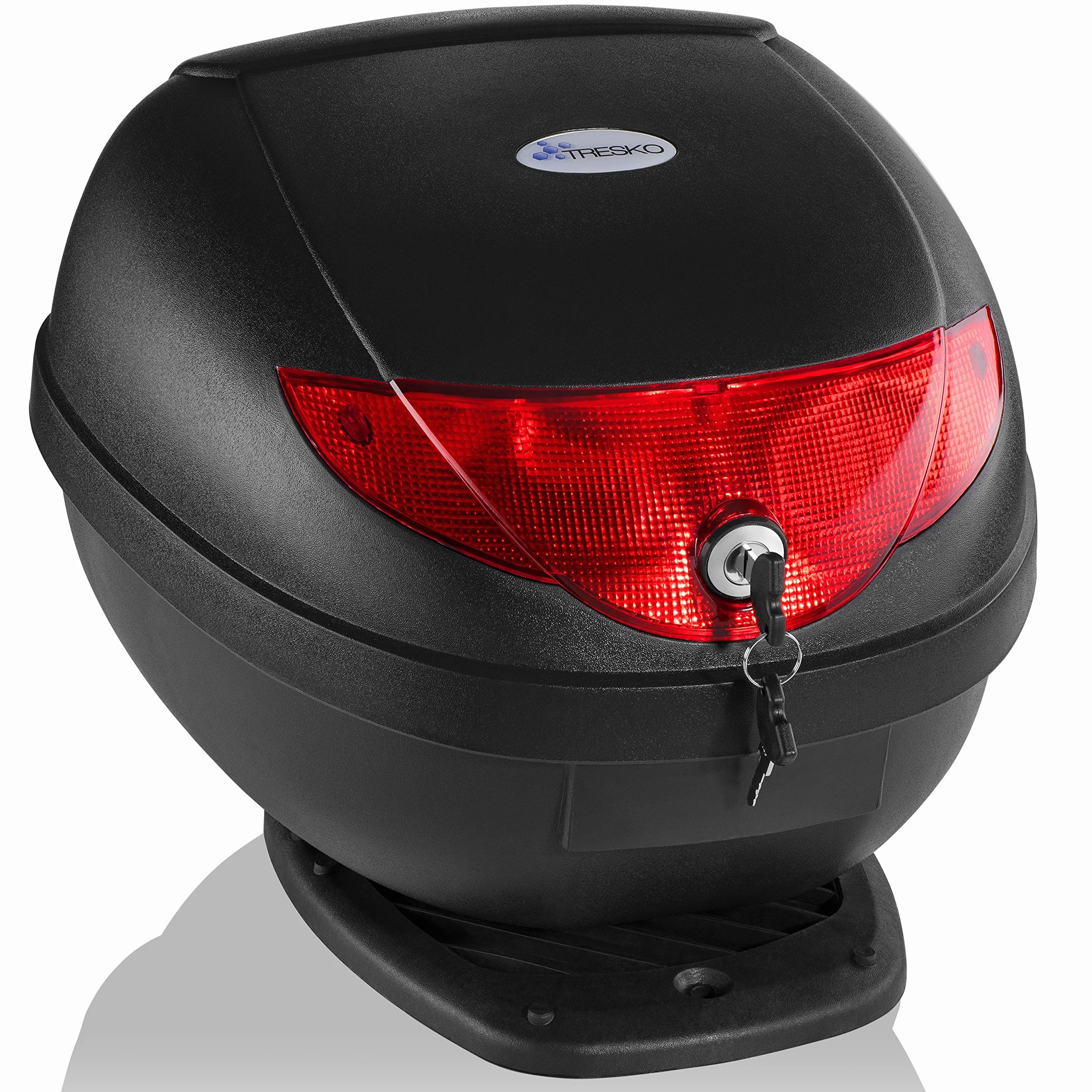 TRESKO Bauletto per Scooter 24 lt Baule per Casco Universale