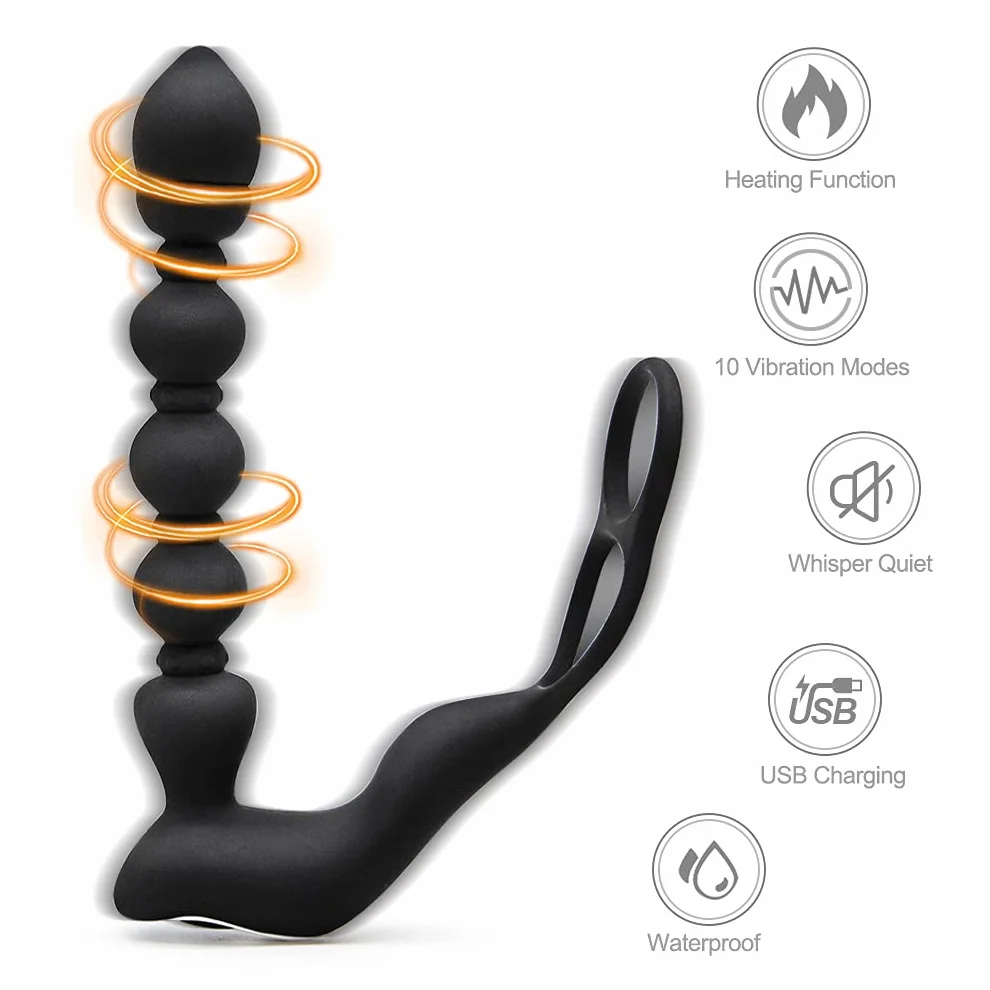 Masturbatore Giochi Sessuali Dildo Pene Prostatico Stimolatore Elettrico Silicone Massaggiatore Plug Anale Mini
