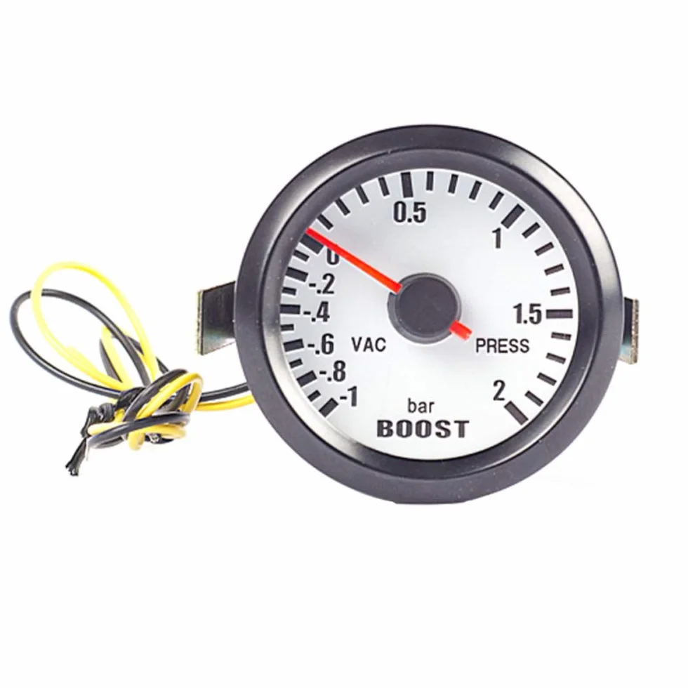 E Support 2” 52 mm Indicatore universale con luce LED per auto