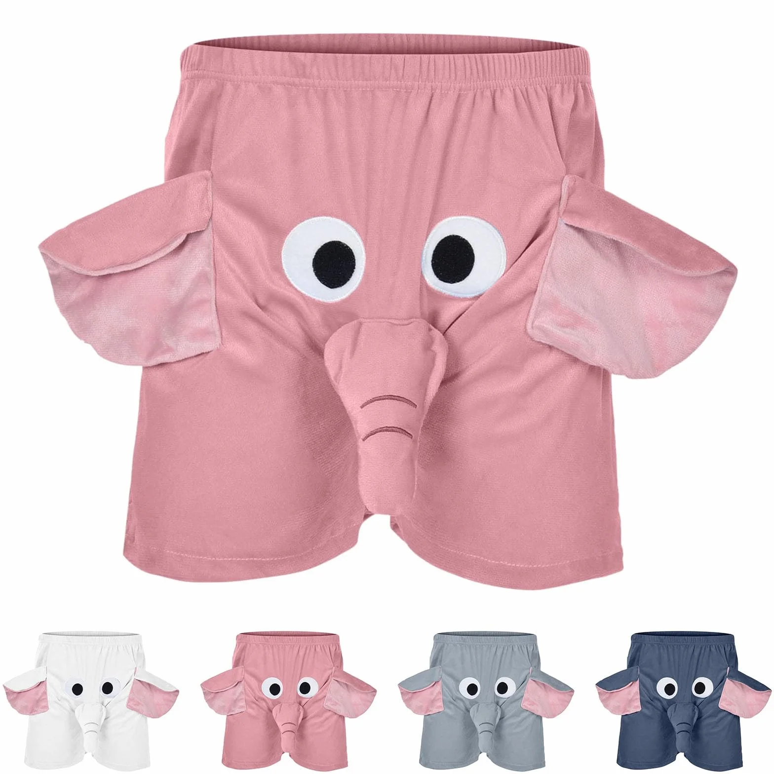 Generisch Mutande Divertenti da Uomo Boxer con Proboscide Elefante