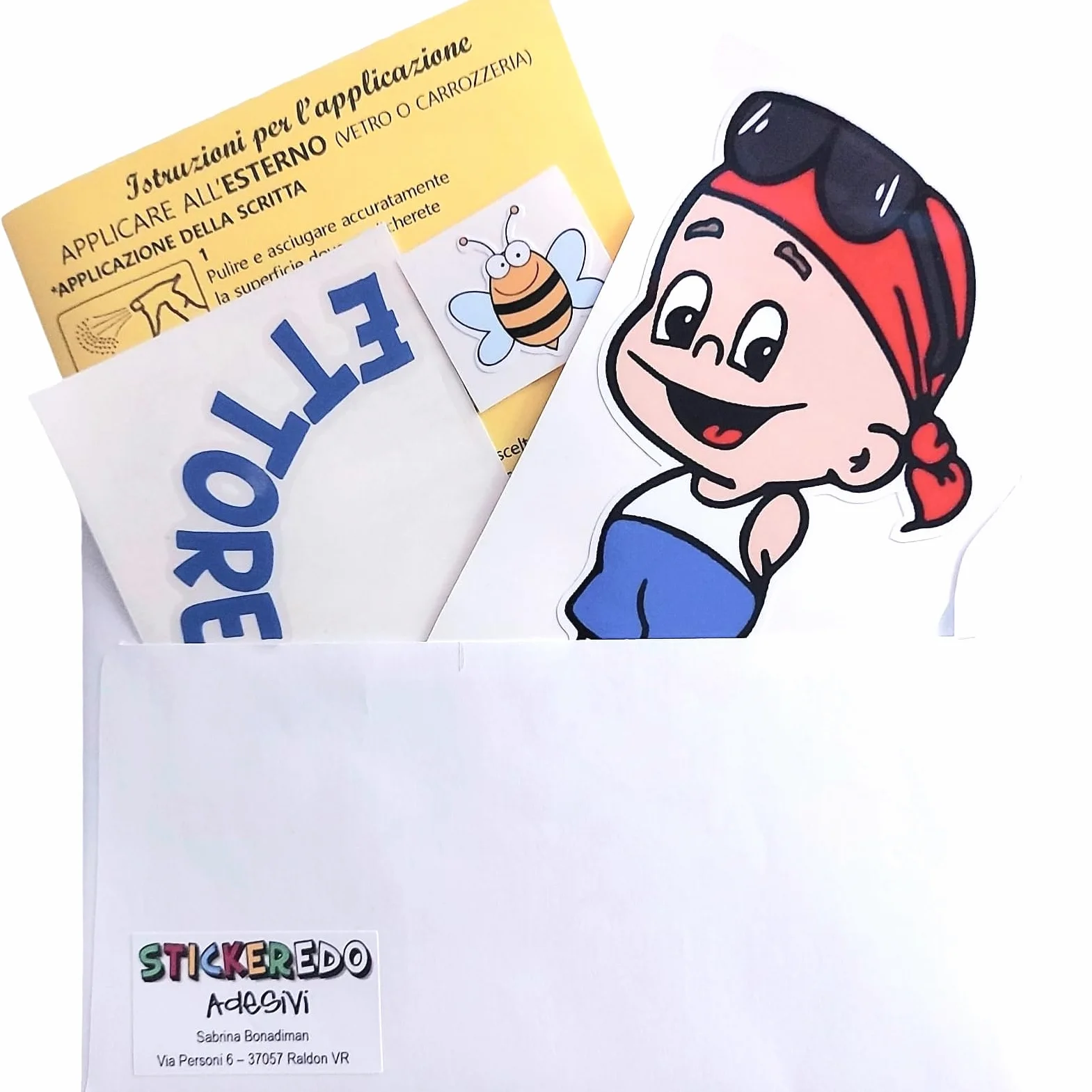 Naklejka Baby on Board Personalizowana z Imieniem na Auto