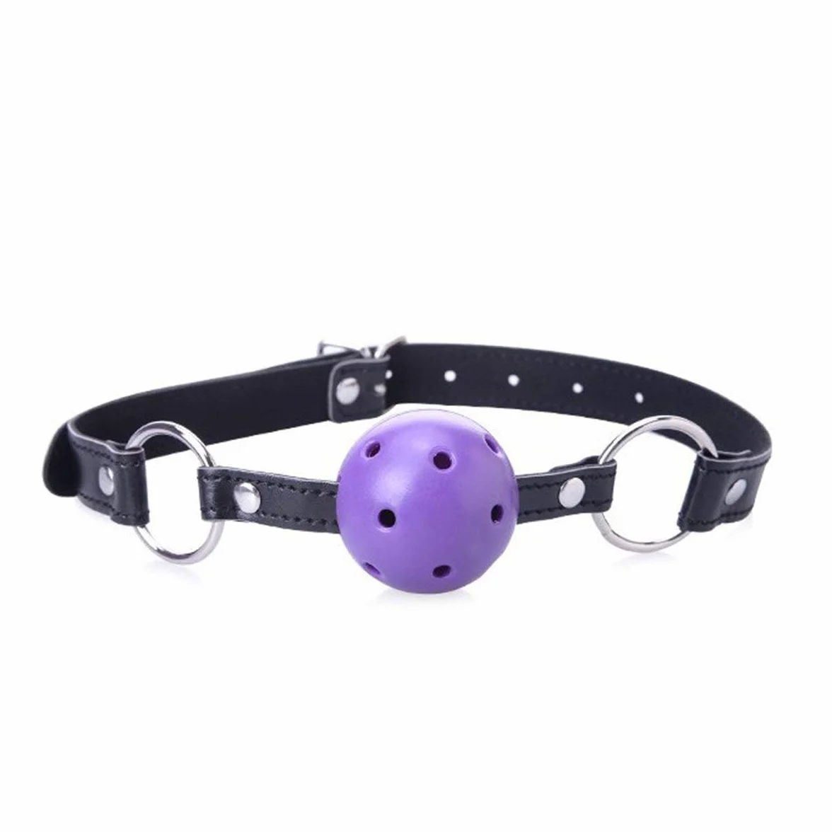 BONDAGERIE® Kit per coppie di 8 Accessori viola e nero, Manette Frustino collare corda sacco in raso