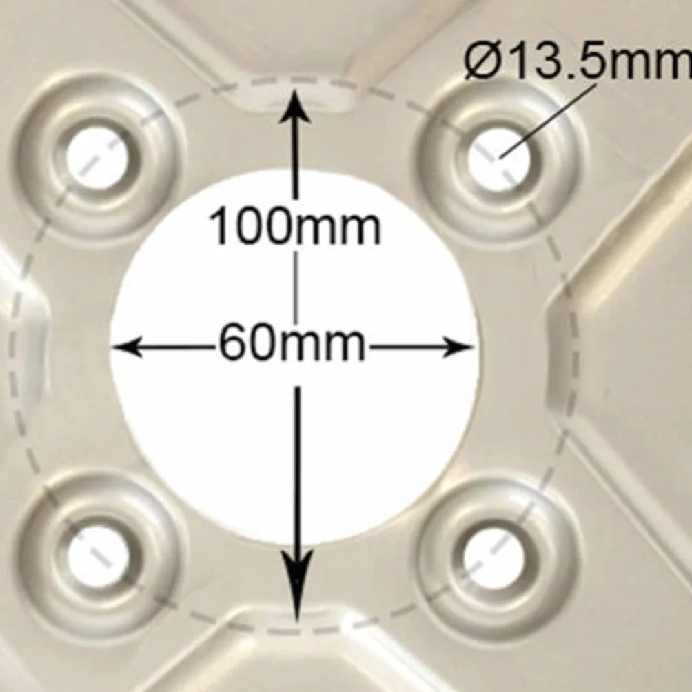 Ruote e Pneumatici Completi 22x11.00-8 2 Set Wanda 4 Strati, 4 Prigionieri 100 mm PCD, Diametro 538 mm, Larghezza 270 mm