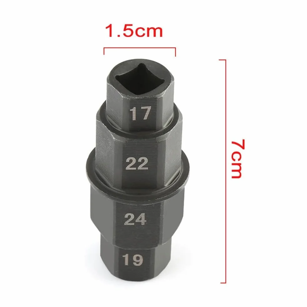 Chiave Esagonale Brugola 17mm 19mm 22mm 24mm per Ruote Moto