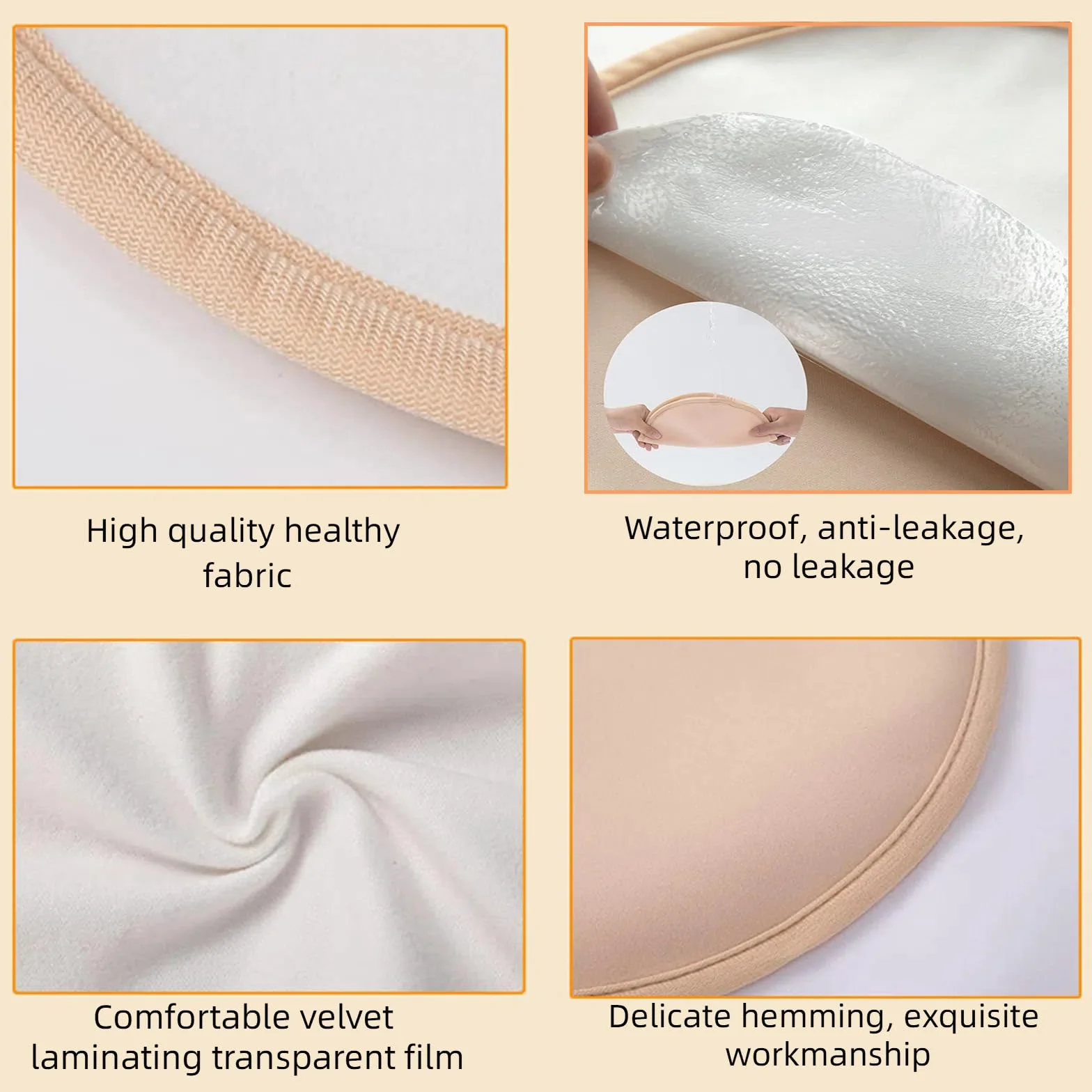 Kit Castor Oil Wrap 9 Pezzi Fascia Elastica Regolabile Olio di Ricino Organico Riutilizzabile