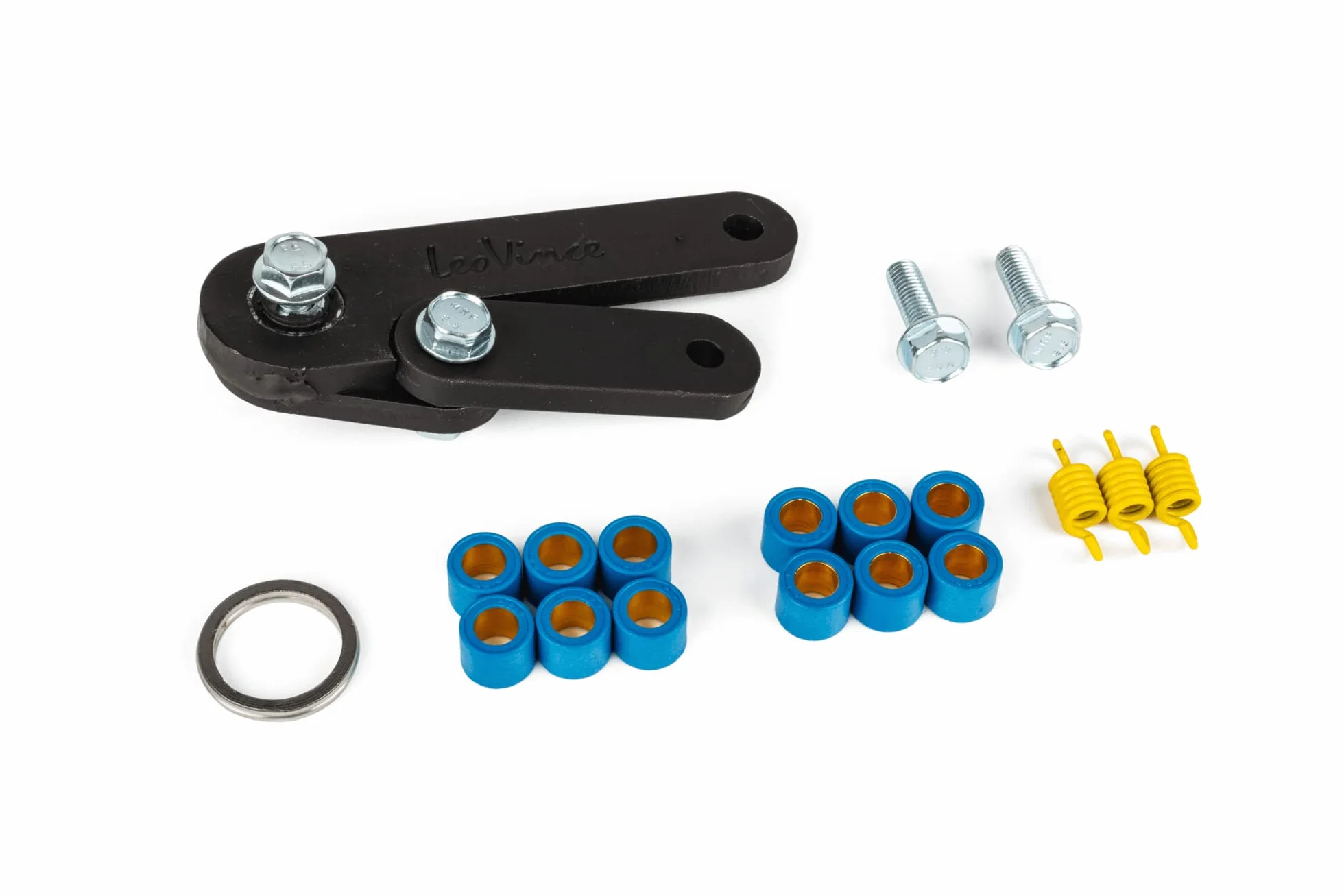 Impianto di scarico LeoVince Handmade TT per MBK Booster 50 (tutti i modelli) / Spirit (tutti i modelli) / Rocket/Slider/Yamaha BWs, con marchio di omologazione E