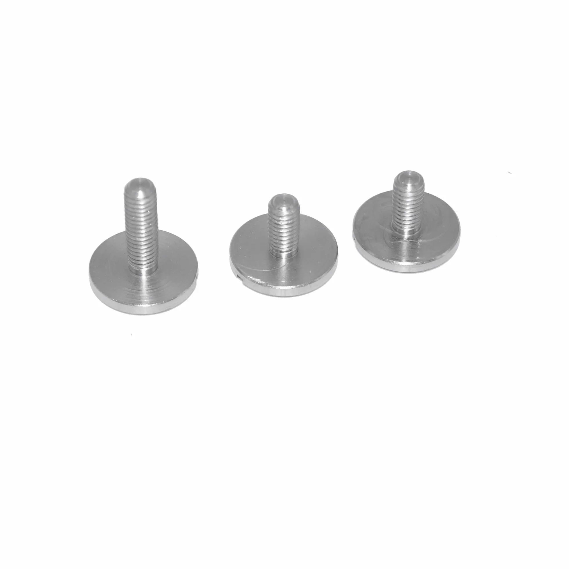 Viti a testa piatta M4X5 acciaio Inox A1 DIN 921 2 pezzi