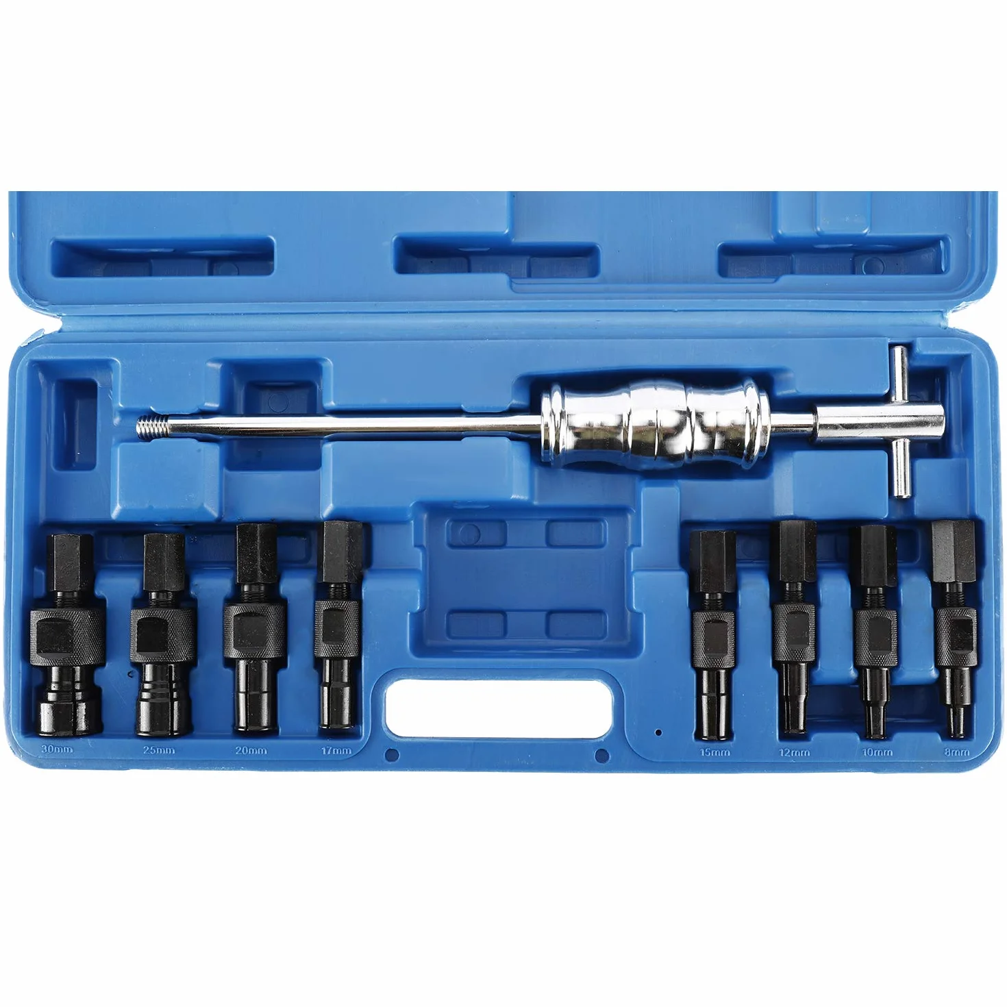 FreeTec 9pc 8-32mm Attrezzo Interno Cuscinetto Martello Dispositivo Rimozione (Blu)