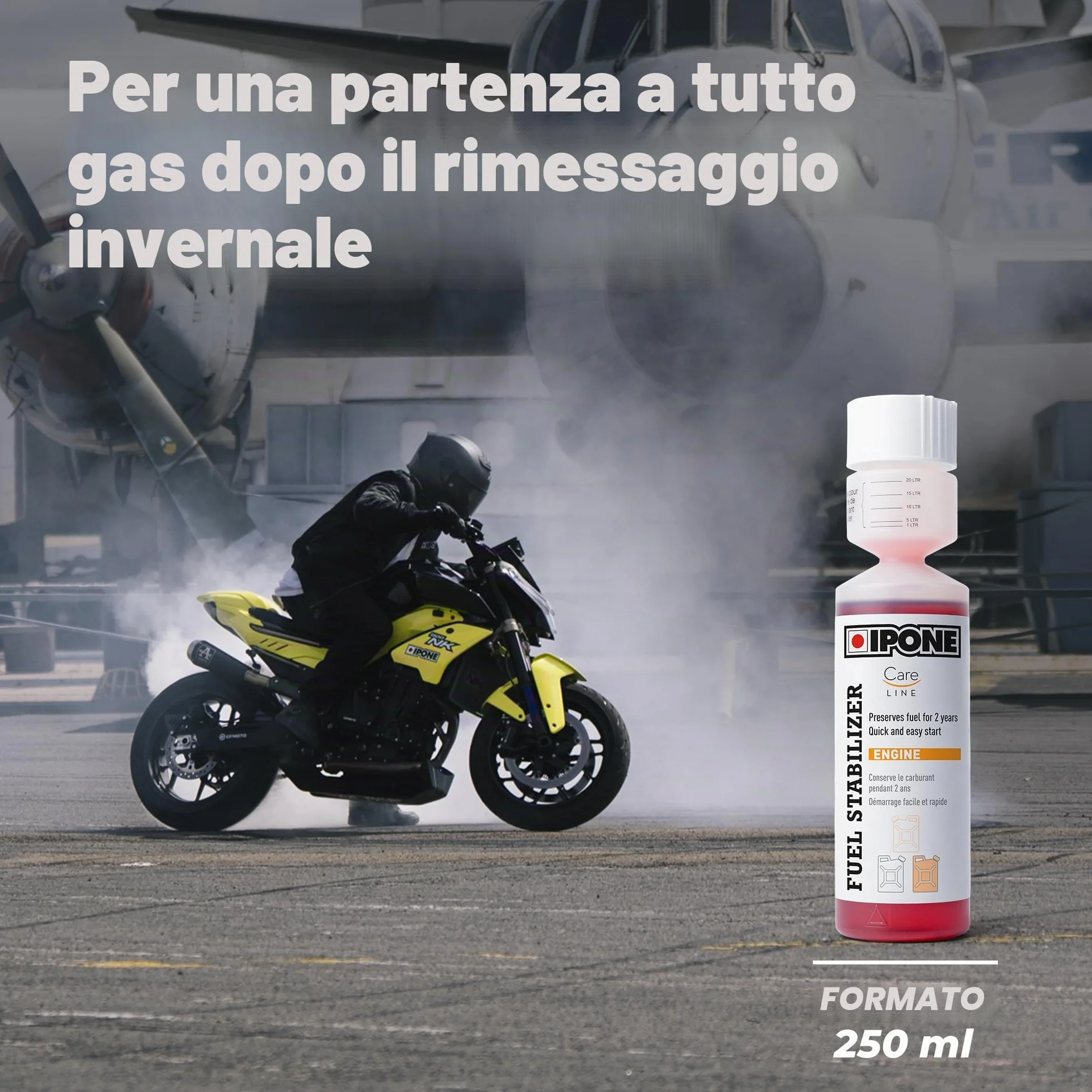 IPONE Stabilizzatore Benzina Fuel Stabilizer 250 mL