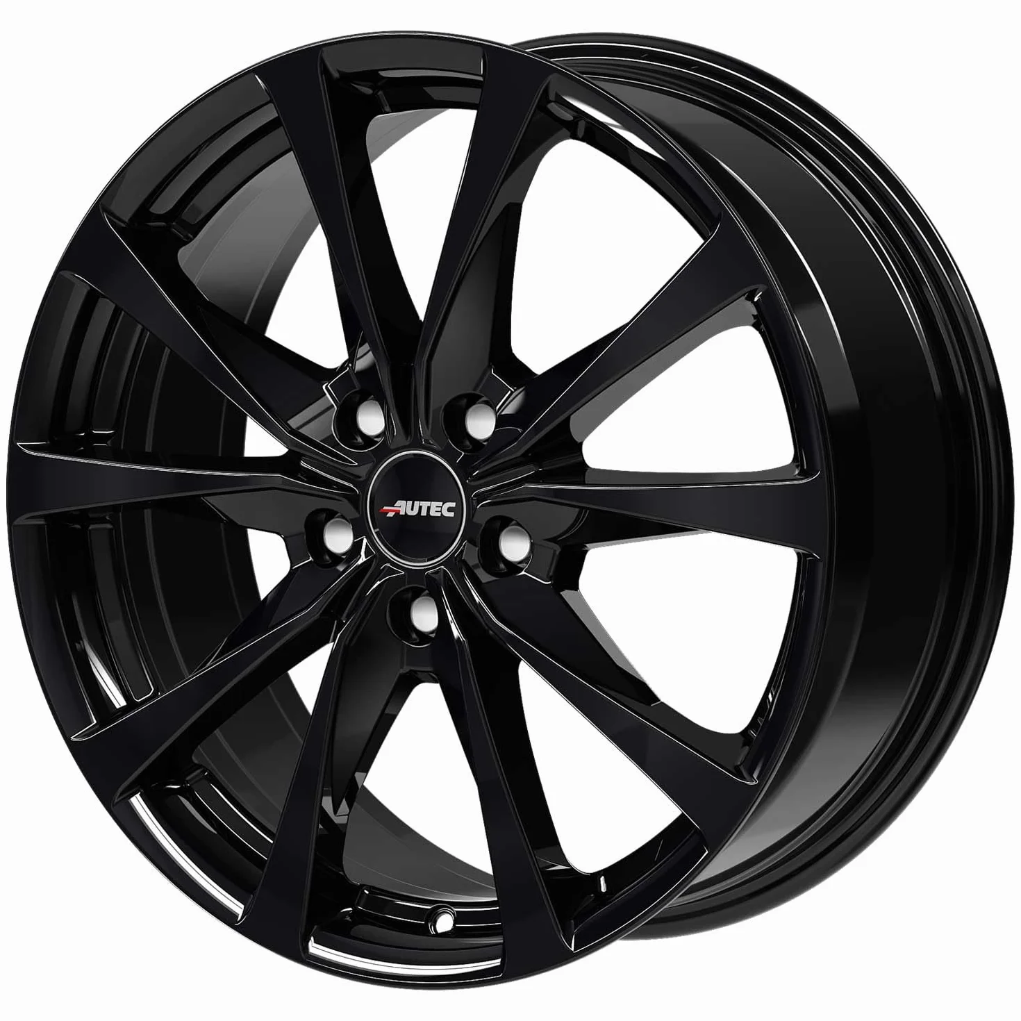 4x Cerchi AUTEC BRIXEN 6.5x16 ET41 5x112 Schwarz