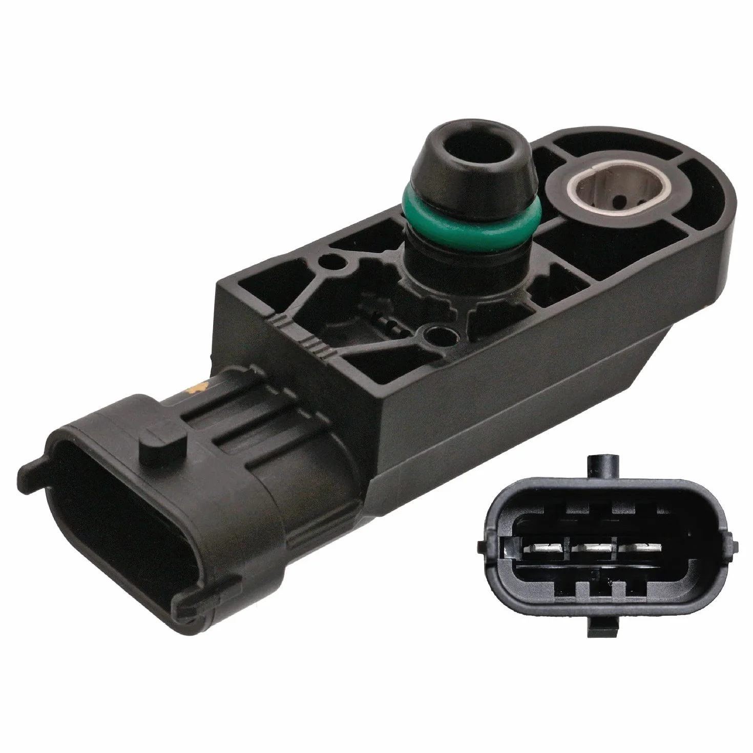 FEBI BILSTEIN Sensore, Pressione collettore d'aspirazione 49441 Compatibile con: ABARTH 500/595 / 695, GRANDE PUNTO, PUNTO, ALFA ROMEO 159, 159 Sportwagon, 4C, 4C SPIDER, BRERA, GIULIA, GIULIETTA