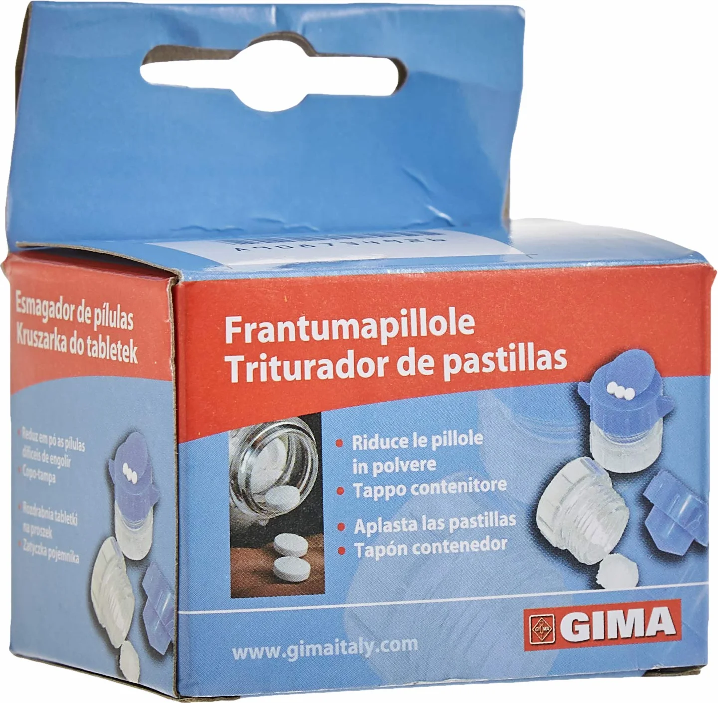 Frantumapillole in polvere per anziani bambini e pet