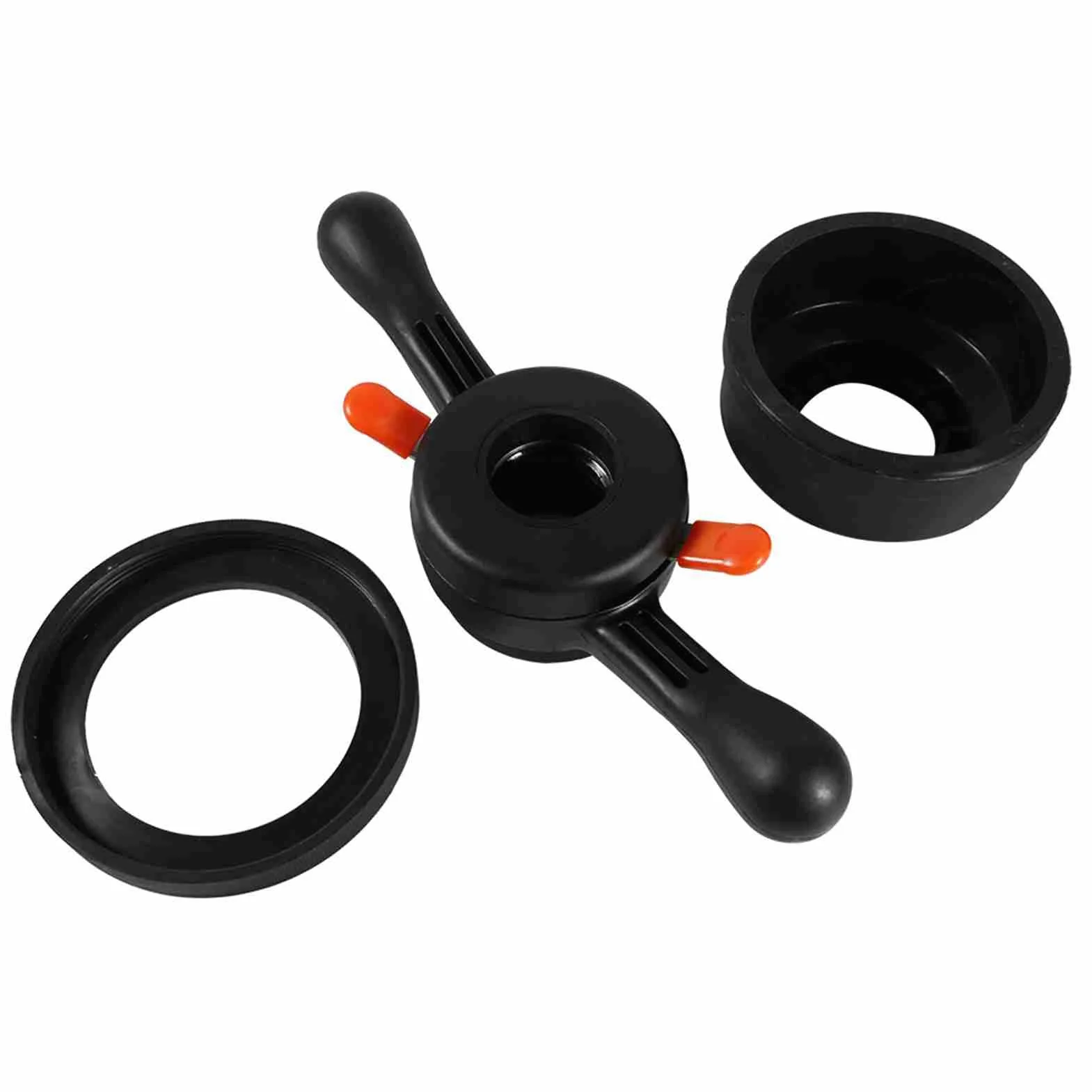 Equilibratrice per Pneumatici, 36/38/40 Mm 3/4 Mm a Sgancio Rapido Equilibratrice per Ruote Dado Ad Alette Strumento per Cambio Pneumatici (Diametro interno 36mm passo 3mm)