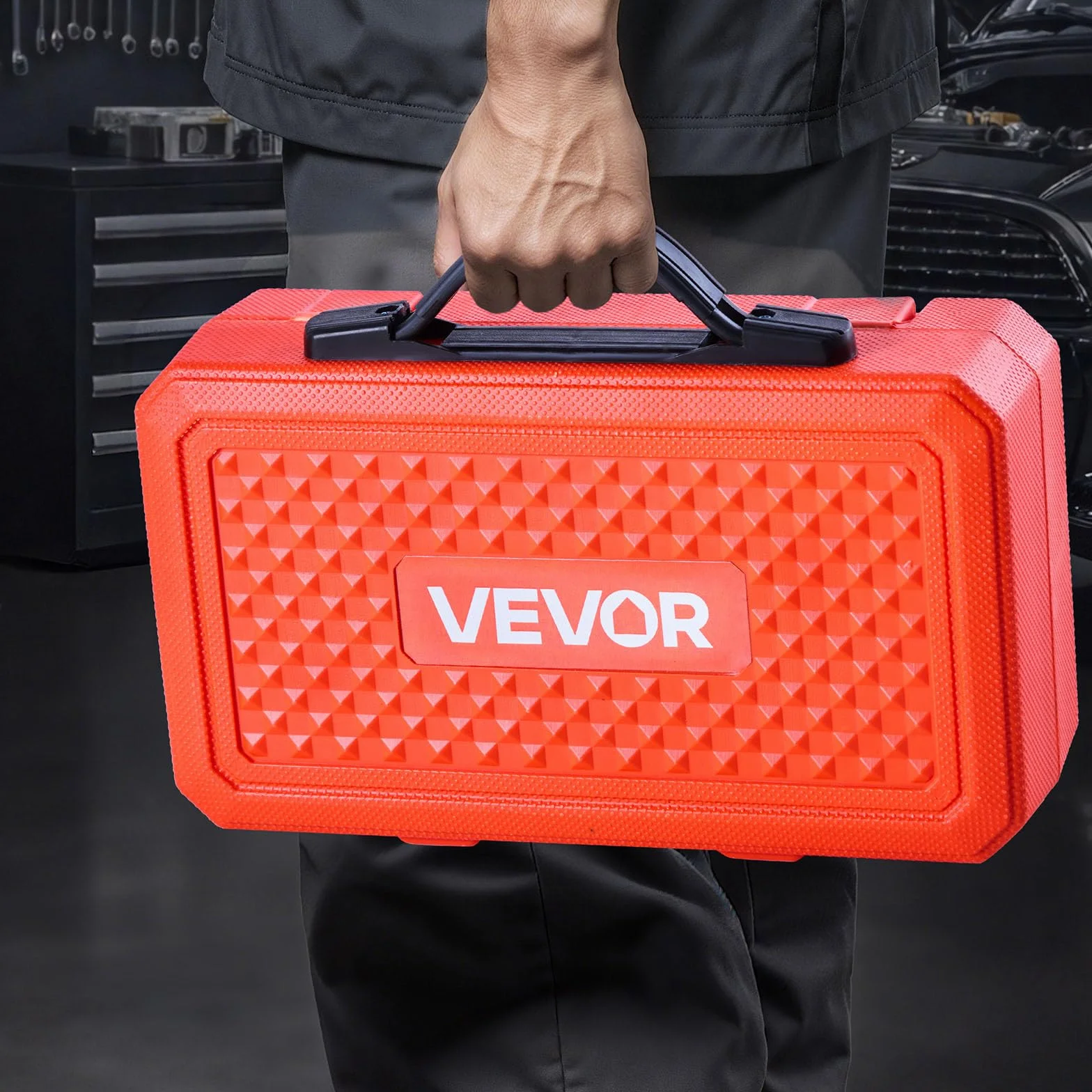 VEVOR Set Estrattori Cuscinetti 52 Pezzi con Boccole Albero Custodia Acciaio Carbonio