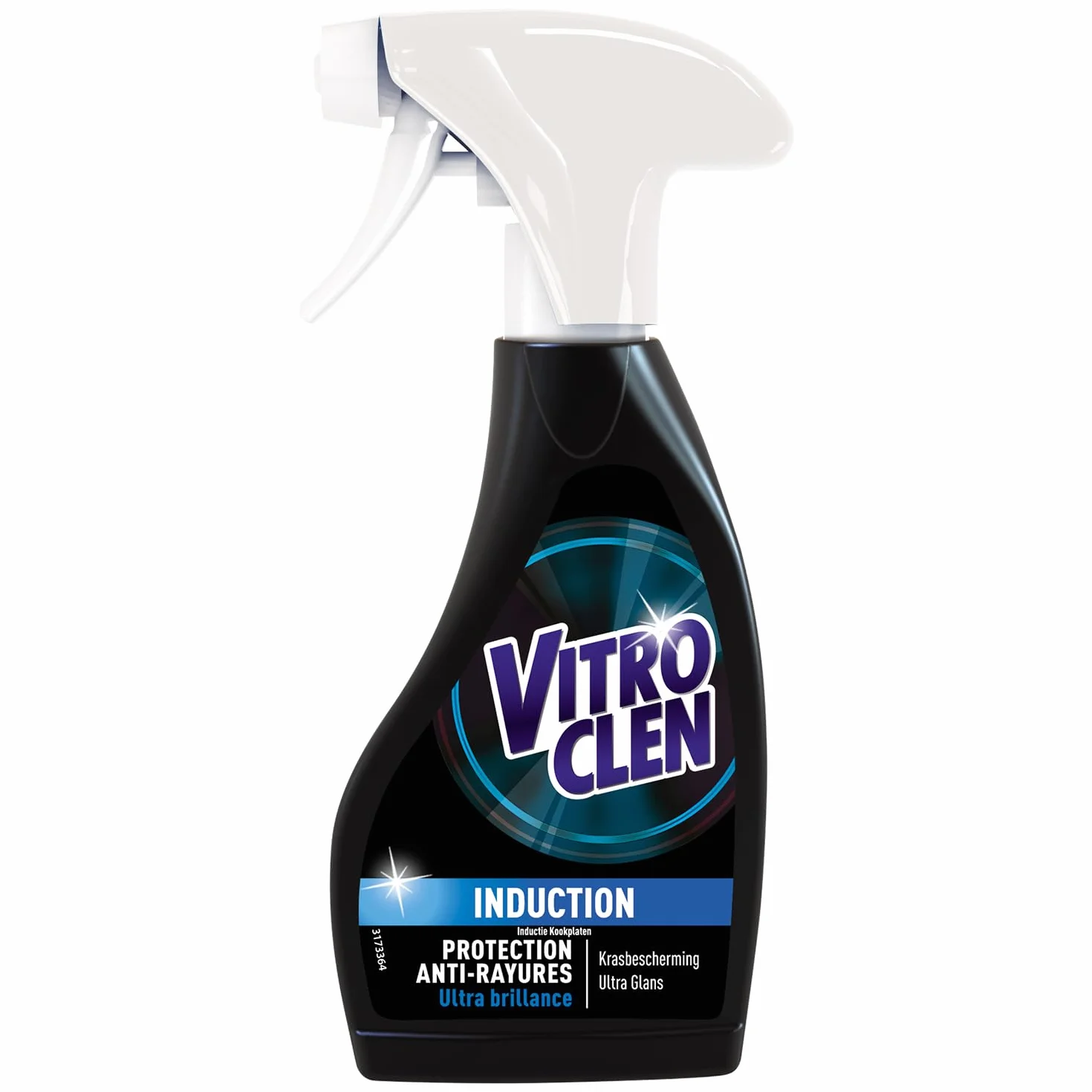 Vitroclen Spray detergente piastra induzione 250 ml antigraffio ultra lucente
