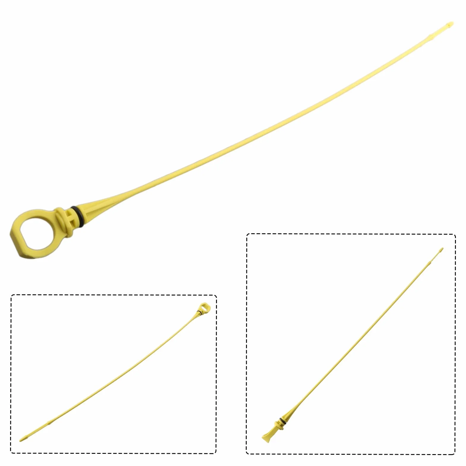 Asta livello olio motore per Fiesta per V per Fusion 1.4 TDCi, indicatore di livello ABS giallo compatibile con C2 C3 206 207 307 1.4 HDI 1331073