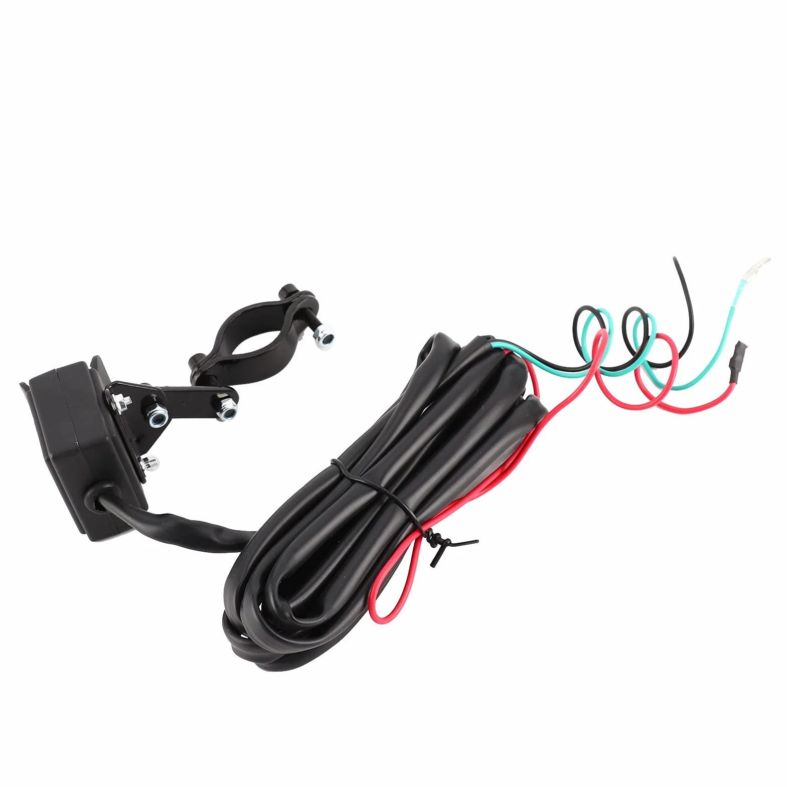 Interruttore a Bilanciere 12V per Verricello con Cavo 2,5m, Rivestito in Polvere per SUV ATV UTV