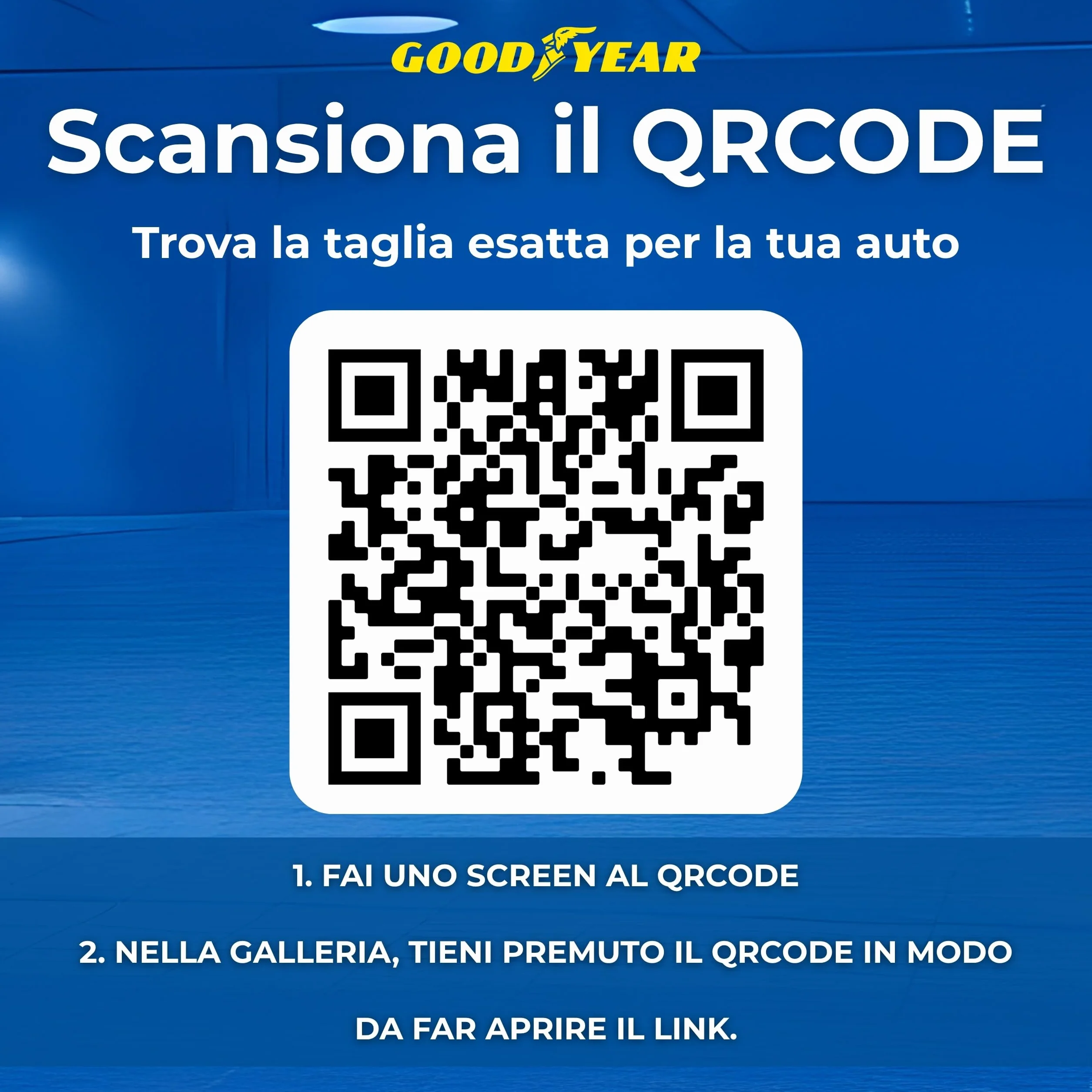 Goodyear Telo Antigrandine Auto Taglia M, Imbottitura 6mm Alta Protezione, Copriauto Esterno Impermeabile e Antigraffio, Tessuto Anti-UV, Cinghie Antivento, 440x165x119 cm, 4 Stagioni, Grigio/Nero