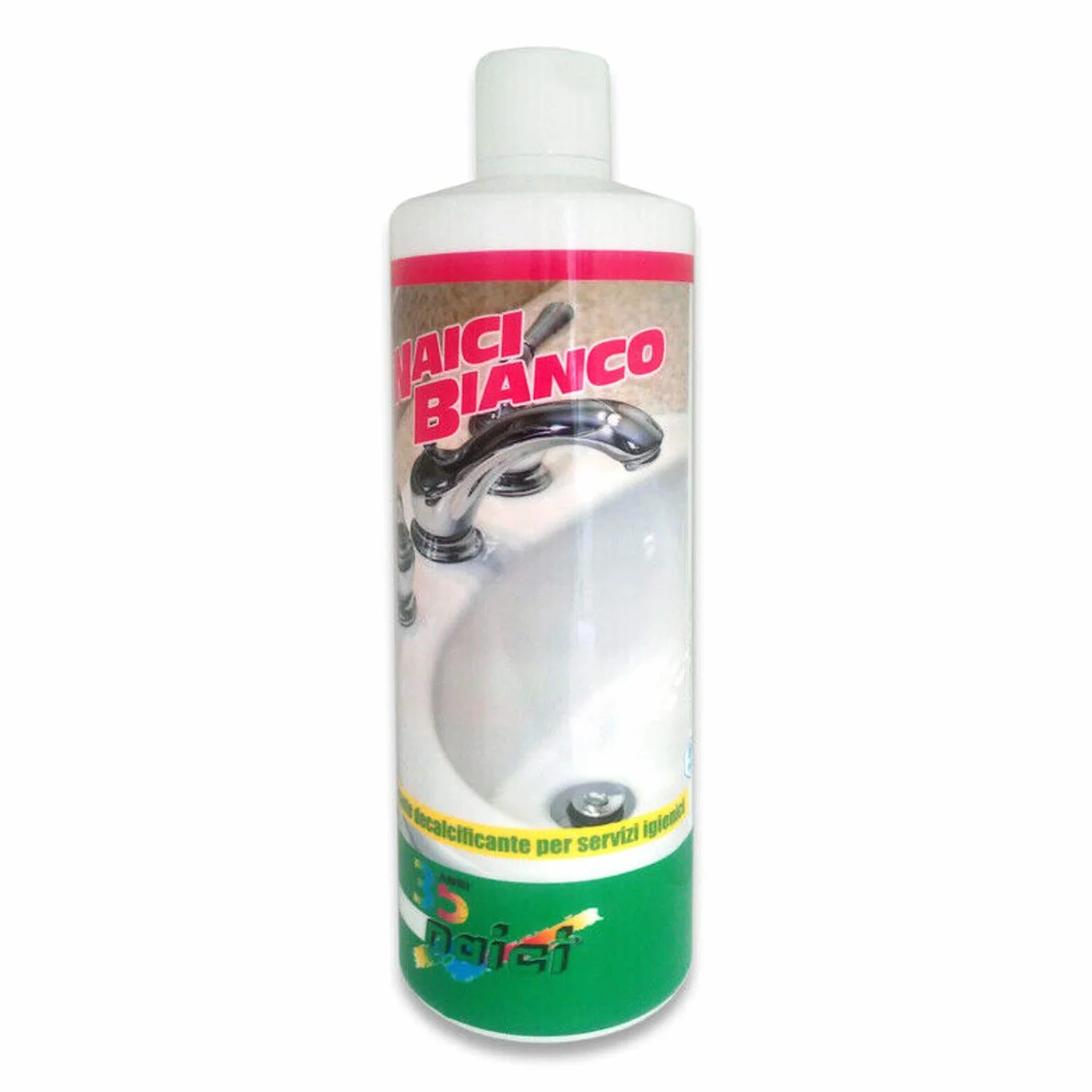 DETERGENTE SBIANCANTE DECALCIFICANTE NAICI BIANCO LT 1