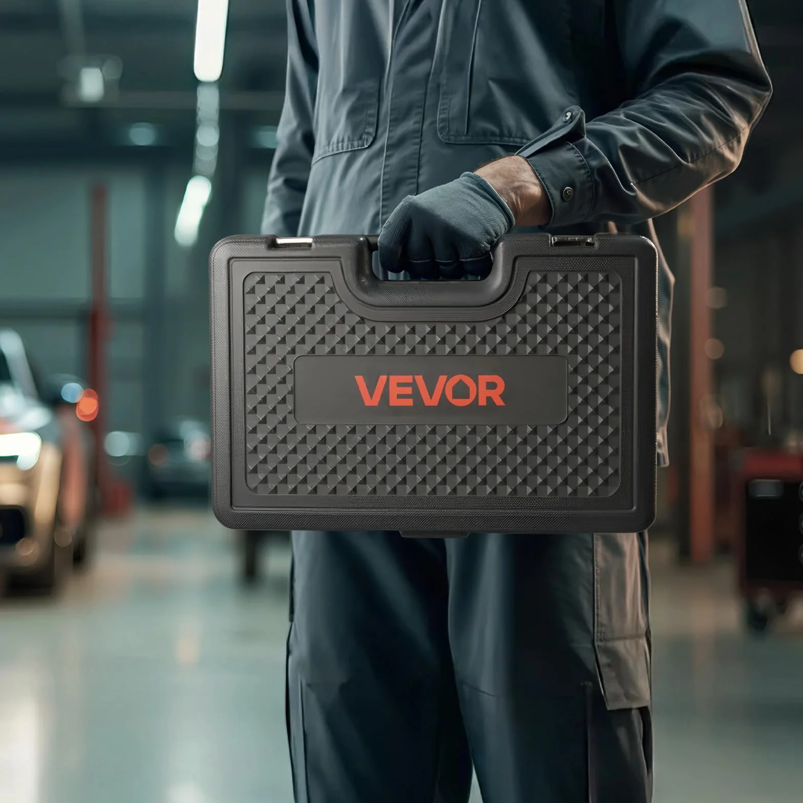 VEVOR Set di Estrattori per Boccole da 36 pezzi, Rimozione Installazione Boccole Cuscinetti Guarnizioni con Custodia per Trasporto, Compatibile con Motori LCV HGV