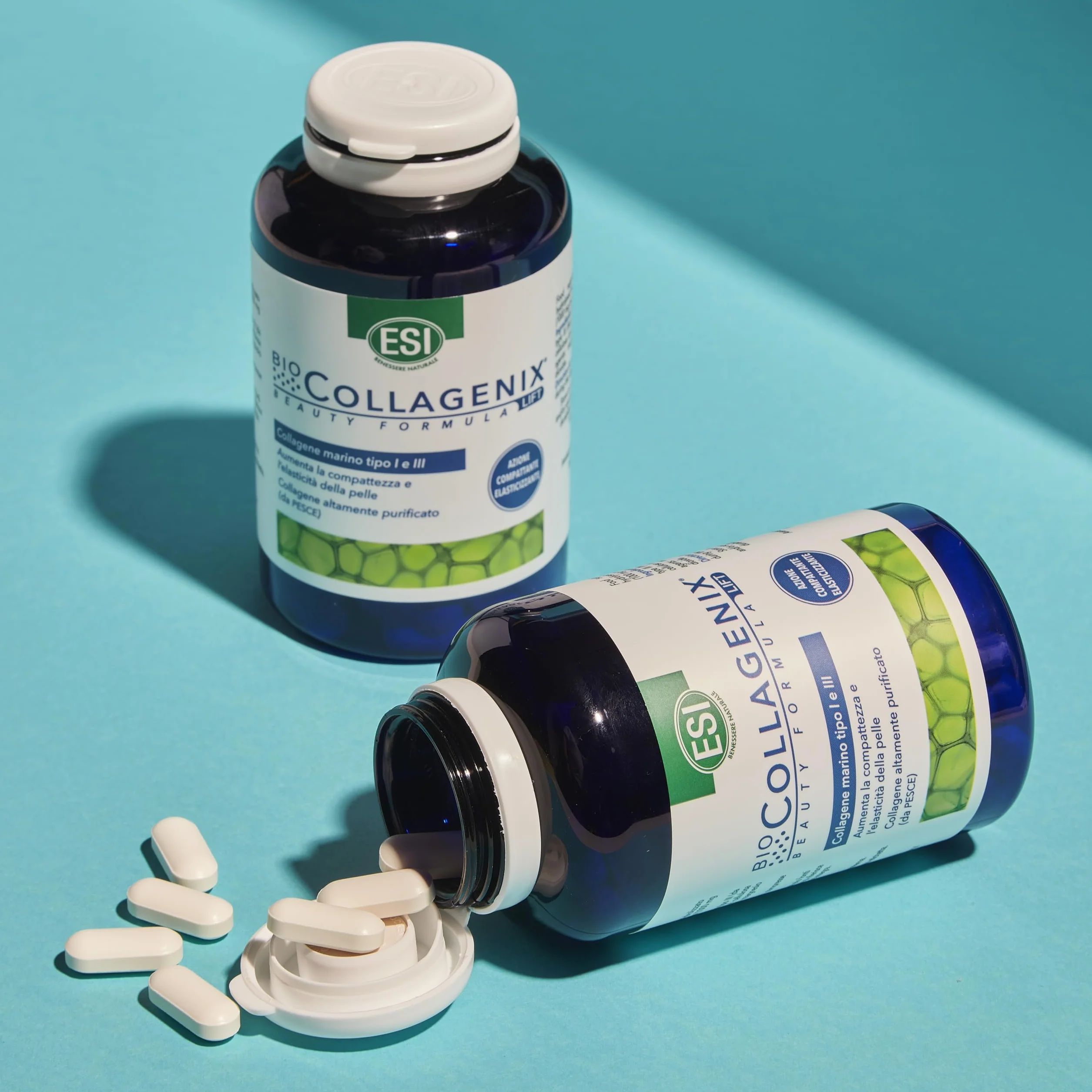 ESI Biocollagenix Integratore Alimentare Collagene Marino Idrolizzato 1000 mg 120 Compresse