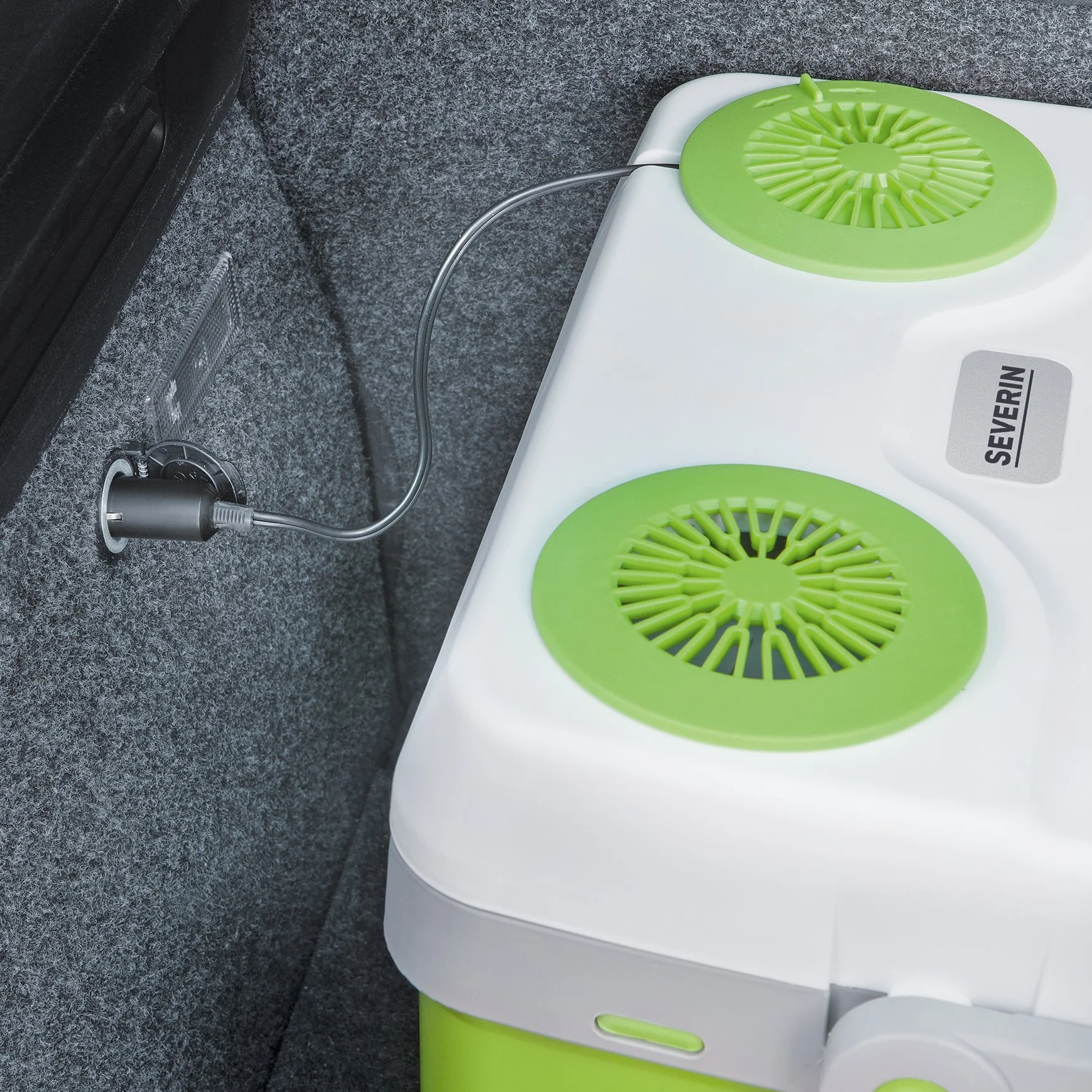 SEVERIN Frigo Portatile, Capacità 25 Litri, Raffredda E Riscalda, Anche Per Auto, Con 3 Connessioni (USB, Spina Domestica E Spina Accendisigari), KB 2923