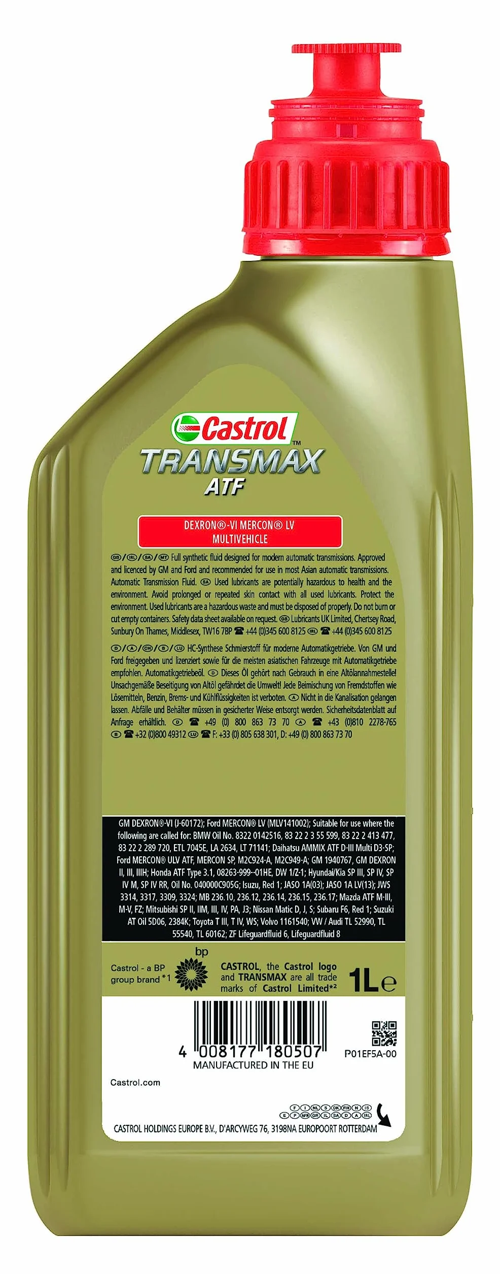 CASTROL 15F0BA Olio cambio automatico (ATF) 1L
