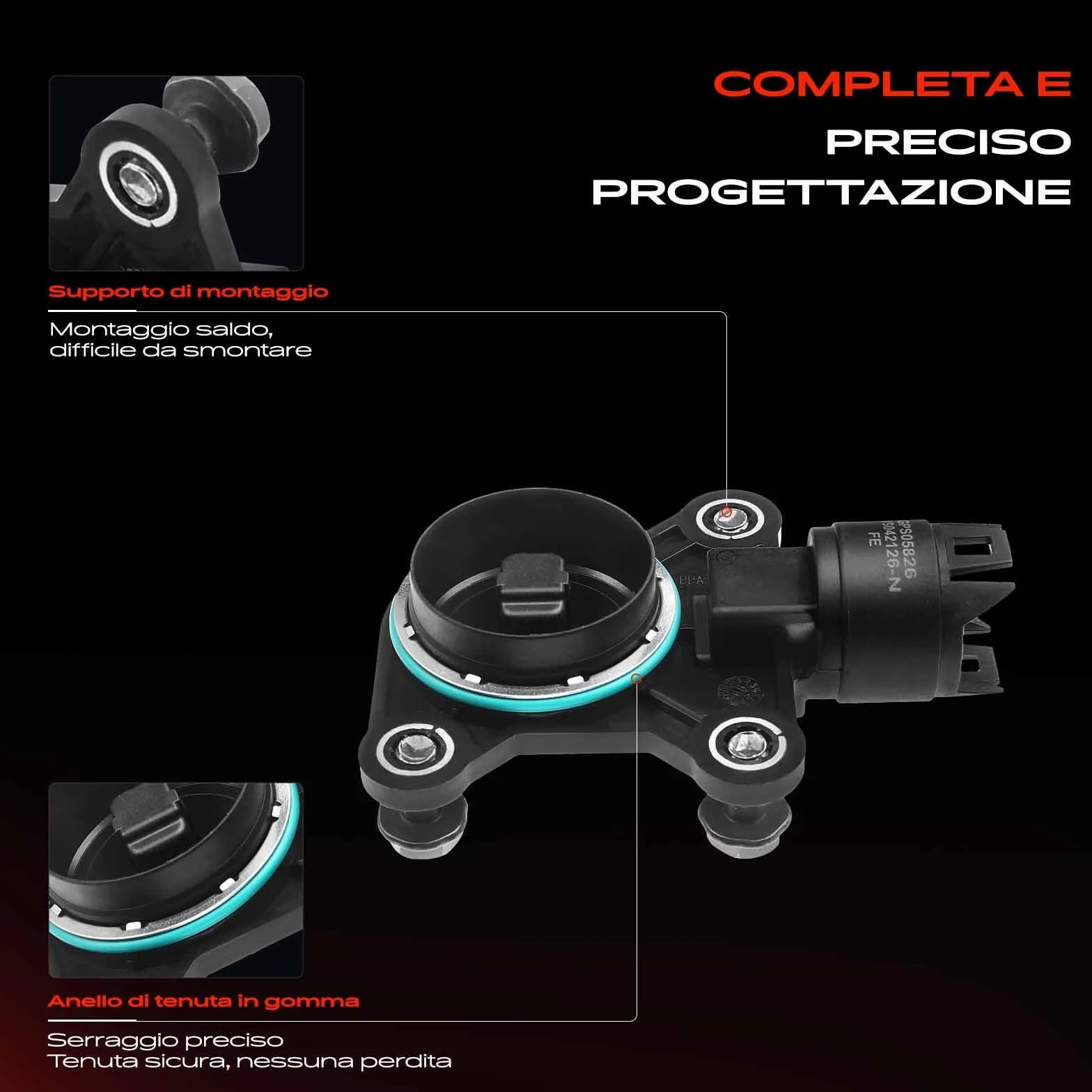Sensorshop24 -Sensore per albero della valvola variabile per C3 C4 II DS3 5008 508 308 RCZ Berlingo Multispace Partner Tepee 207 208 DS4 C5 III 2008 I 3008 Partner 2006-2020