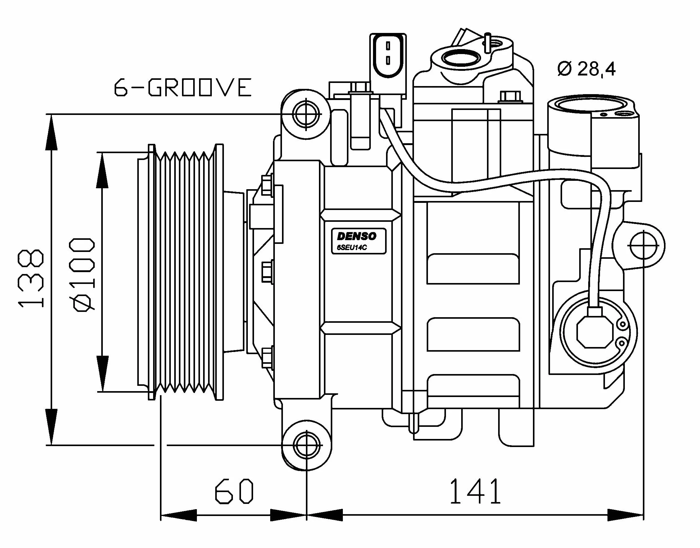 Nrf 32263 Compressore Climatizzatore