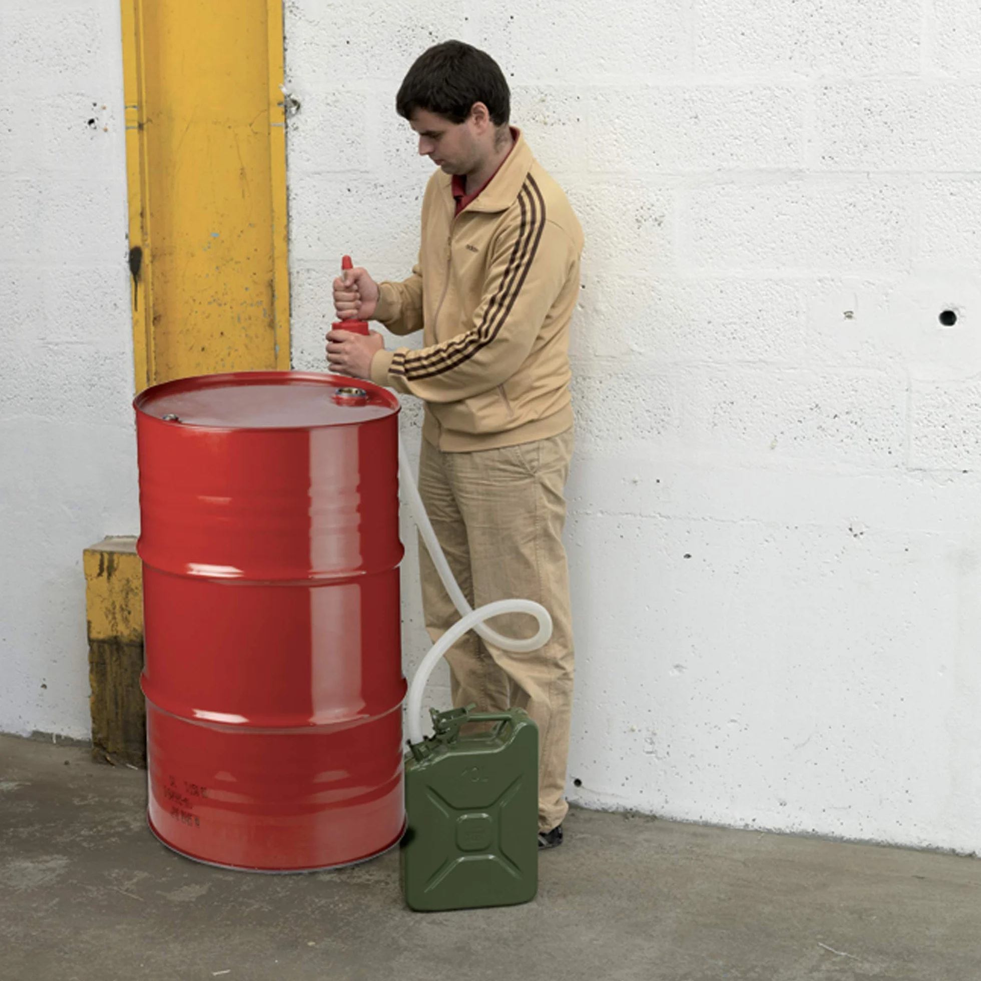 RIBIMEX PRKG105M Pompa manuale per barili e fusti