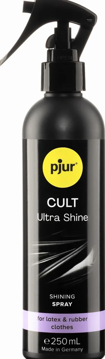pjur CULT Ultra Shine 250ml - Środek do pielęgnacji lateksu i gumy