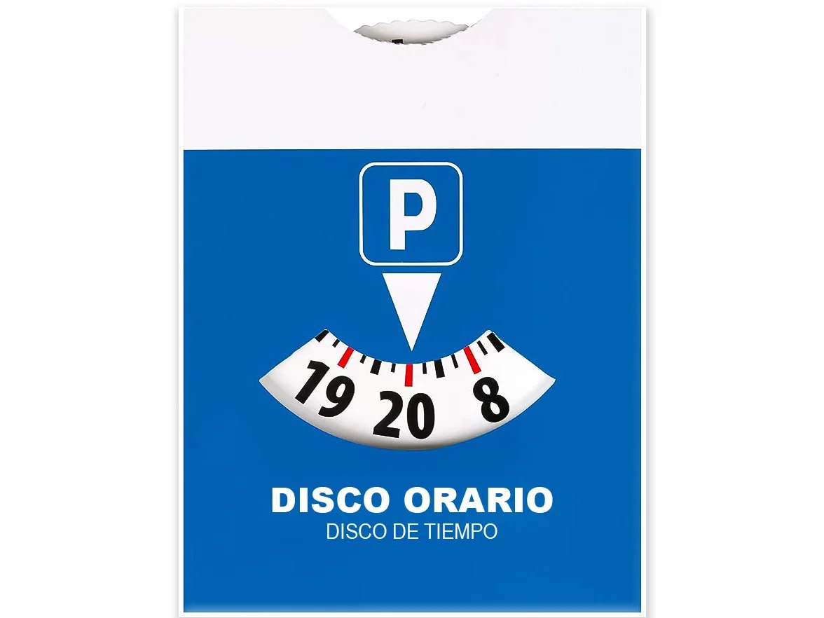 CARALL 4 Pezzi Dischi Orari Carta Parcheggio Disco Tempo Europa