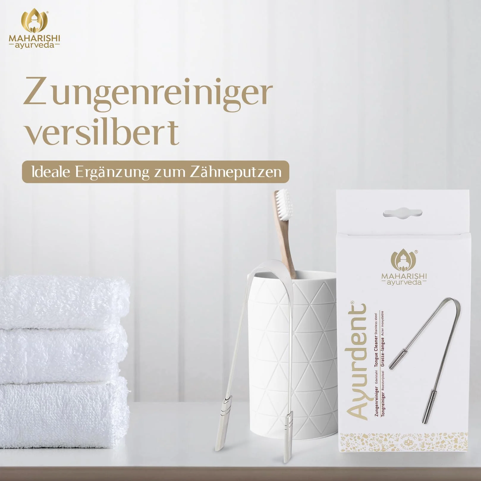 Maharishi Ayurveda Zungen Detergente Acciaio Inox 1er Pack