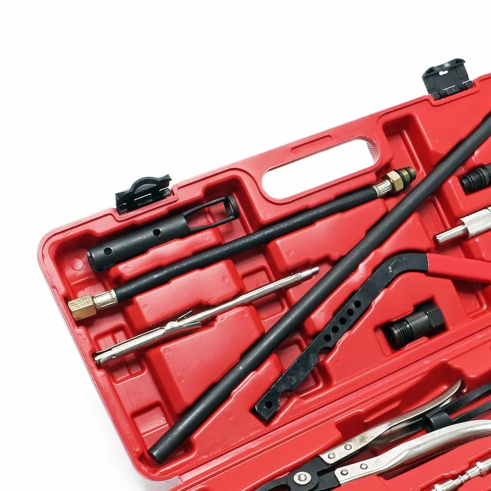 Wiltec Set di Attrezzi per Molle e guarnizioni delle valvole Motori 8 16 24 Benzina Diesel