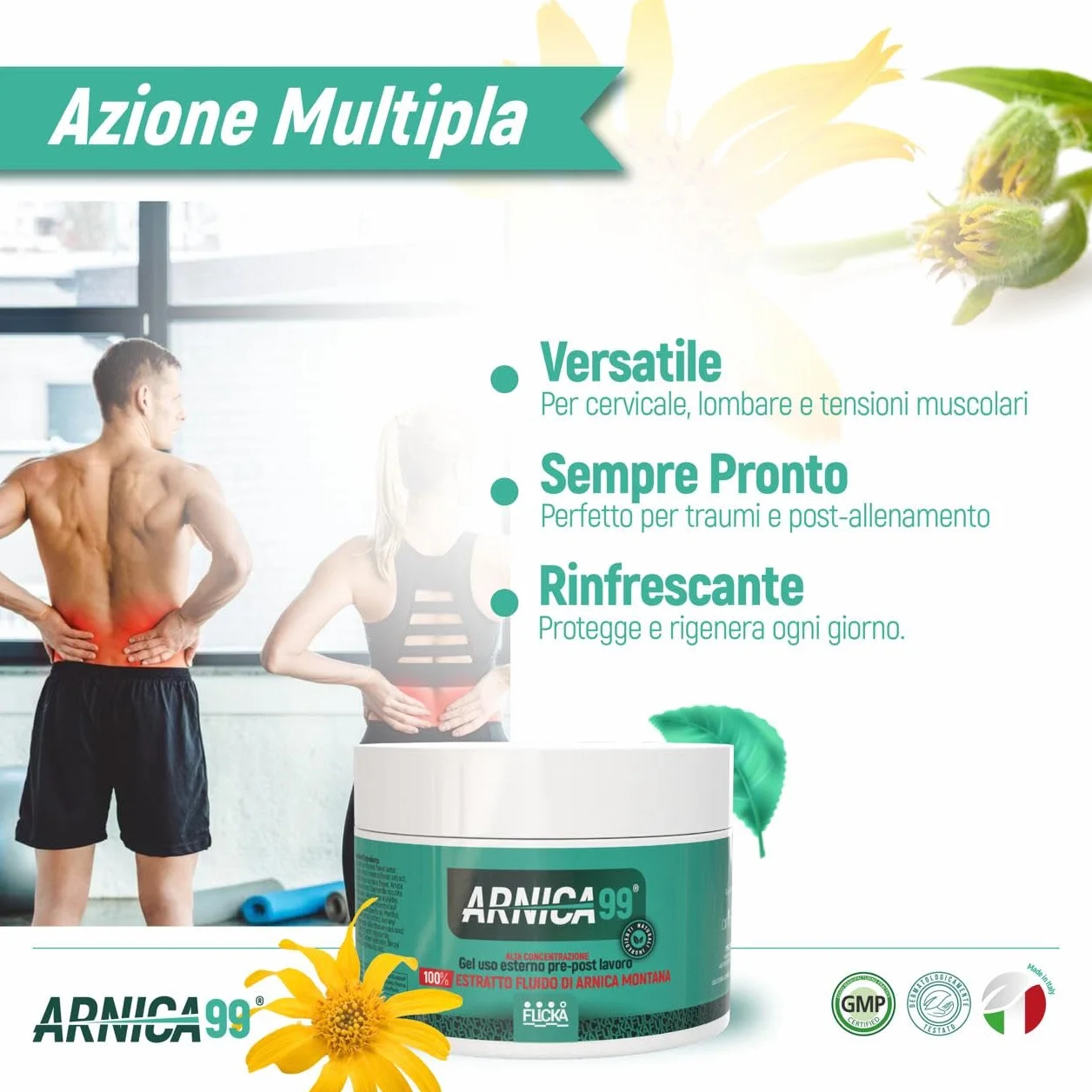 Arnica Per Cavalli Uso Umano crema riscaldante muscoli sportiva antinfiammatoria 500 ML