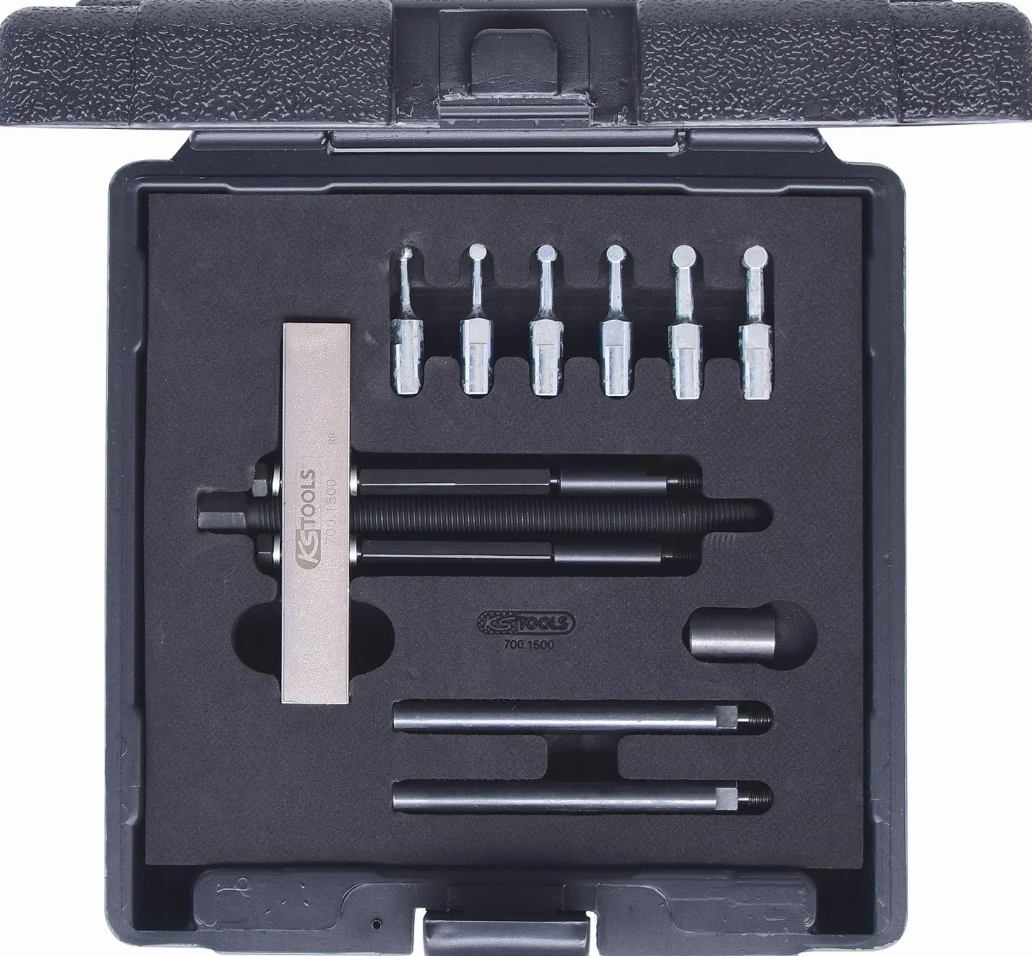 KS Tools 700.1500 Estrattore Universale per Cuscinetti a Sfera, 15 Pezzi, Modulo 1/3