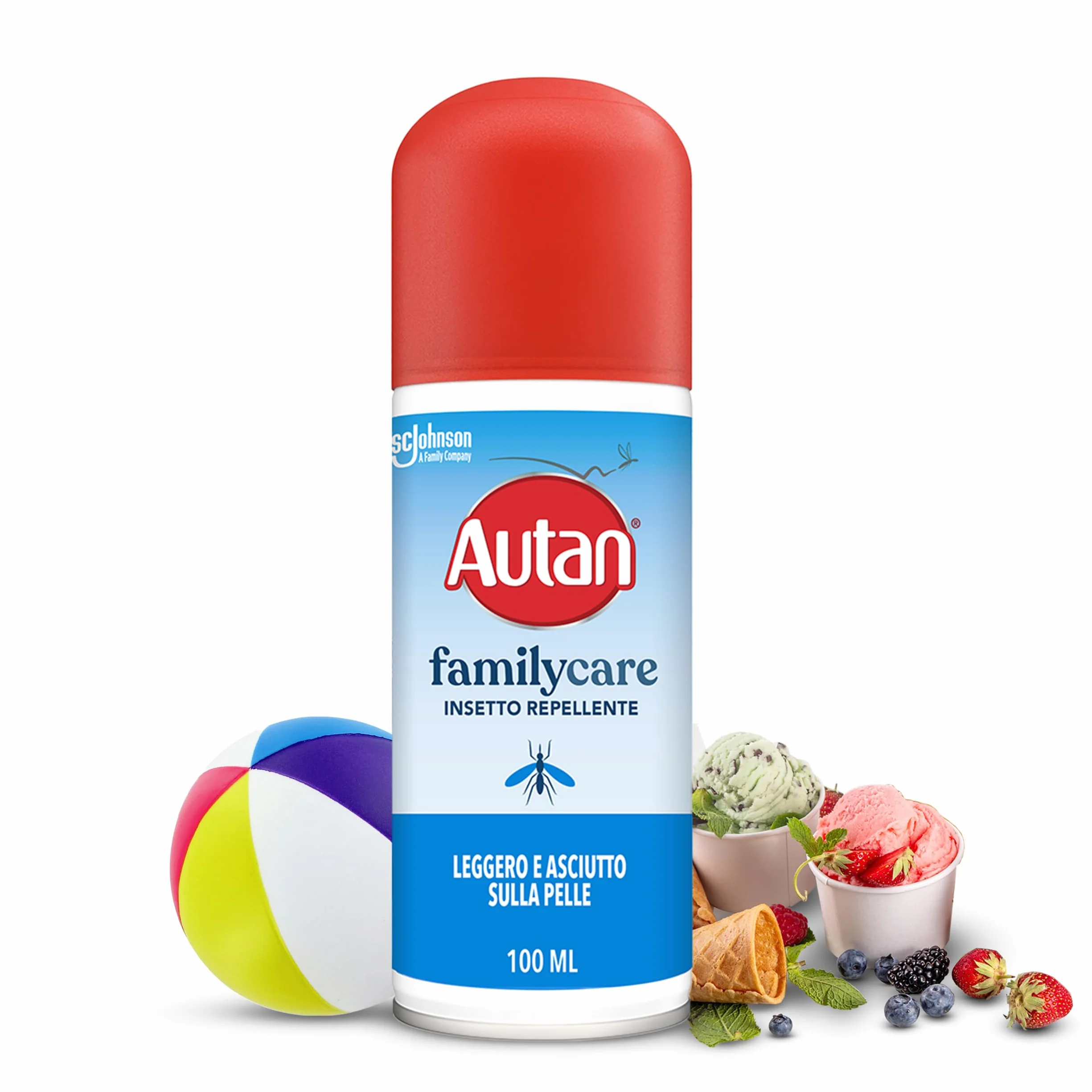 Autan Family Care Spray Secco Insetto Repellente Antizanzare 100ml