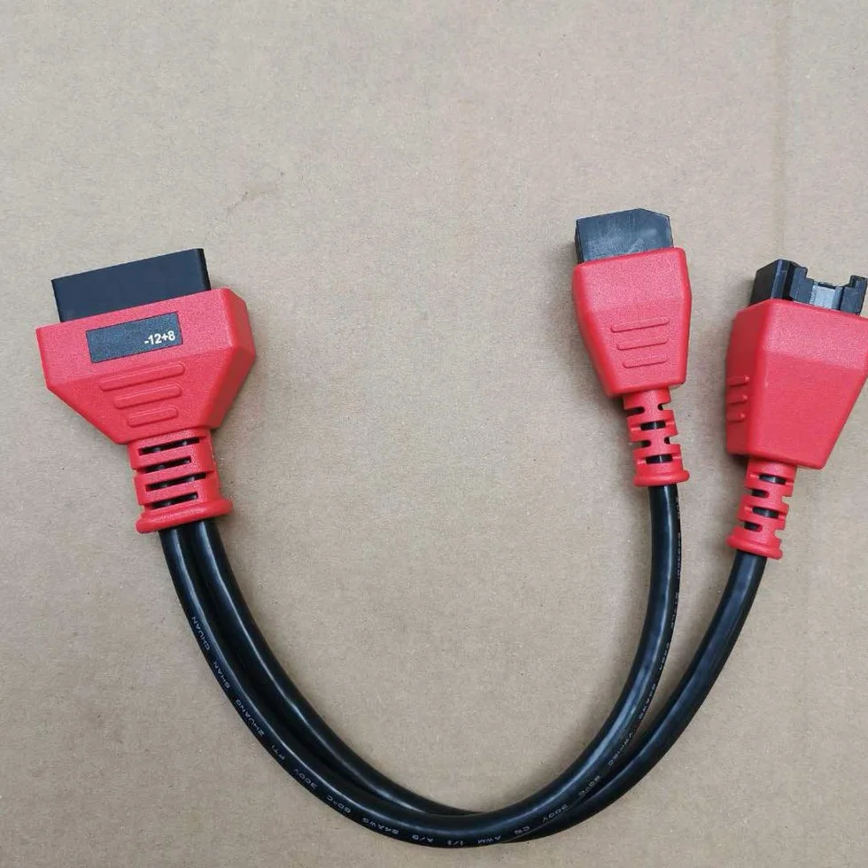 Rashion Cavo adattatore 12+8 per auto