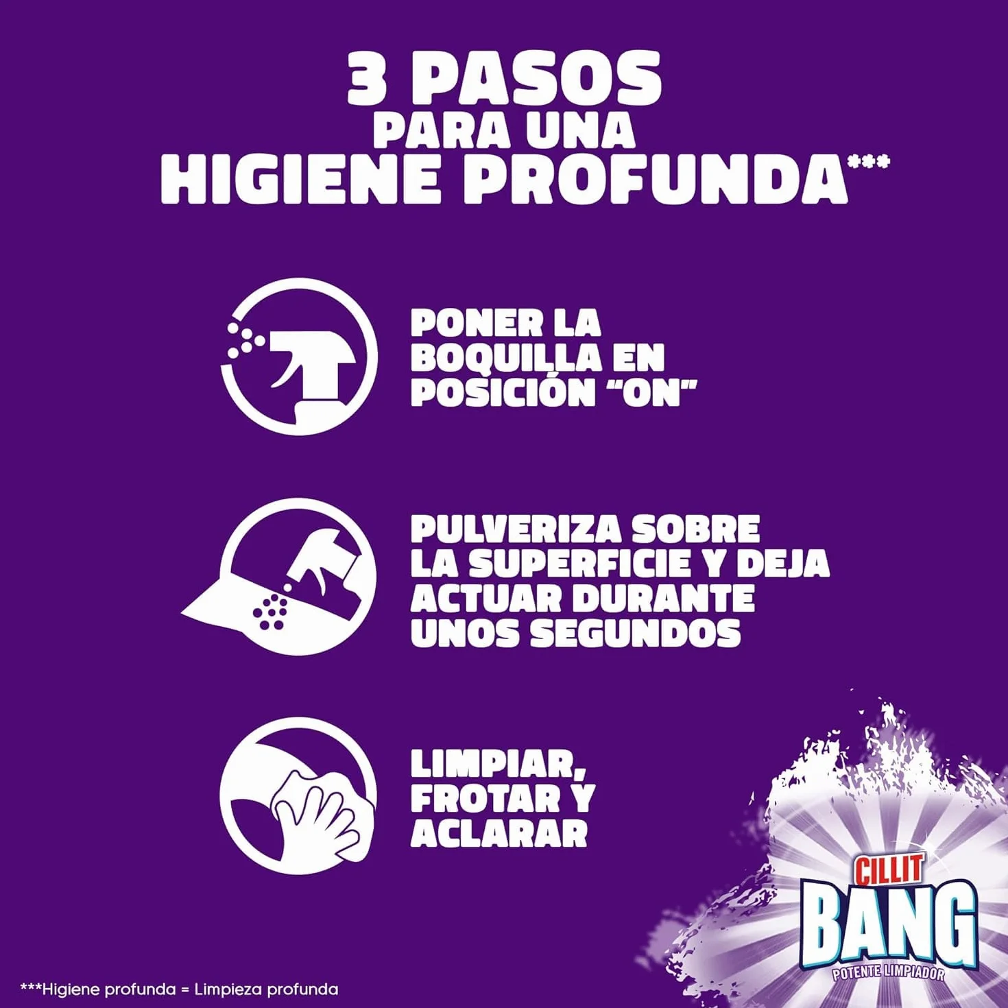 Cillit Bang Super Pulitore con Candeggina, confezione da 4