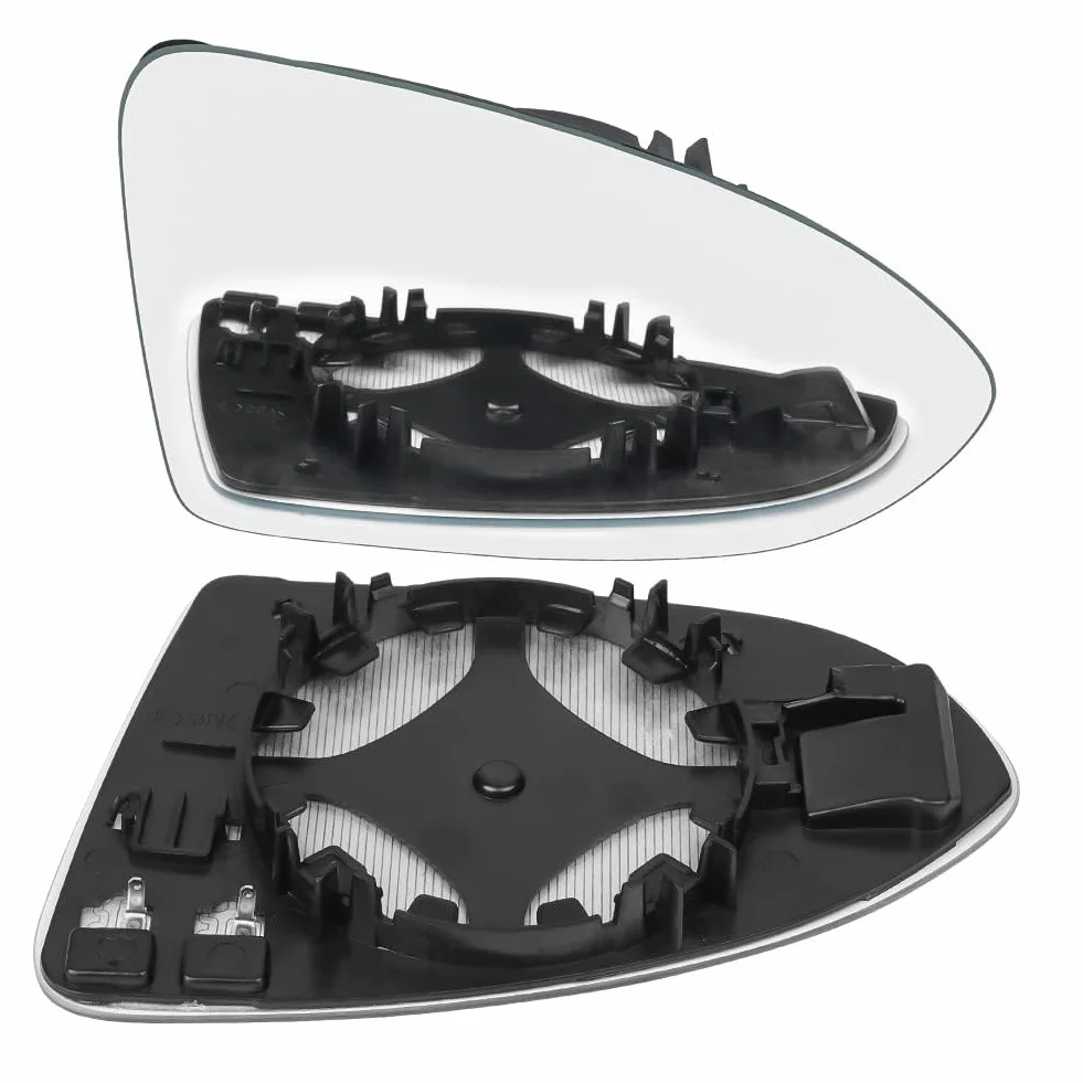 URAQT Vetro a Specchio Sostituzione per Golf 7, Retrovisore Termico Lato Passeggero, Ricambio OEM:V-W (5G0857522)