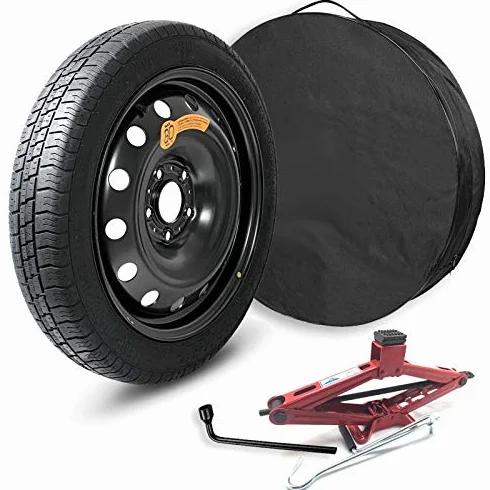 ALIX RUOTINO di SCORTA Adattabile JEEEP 125/80R17 in Ferro