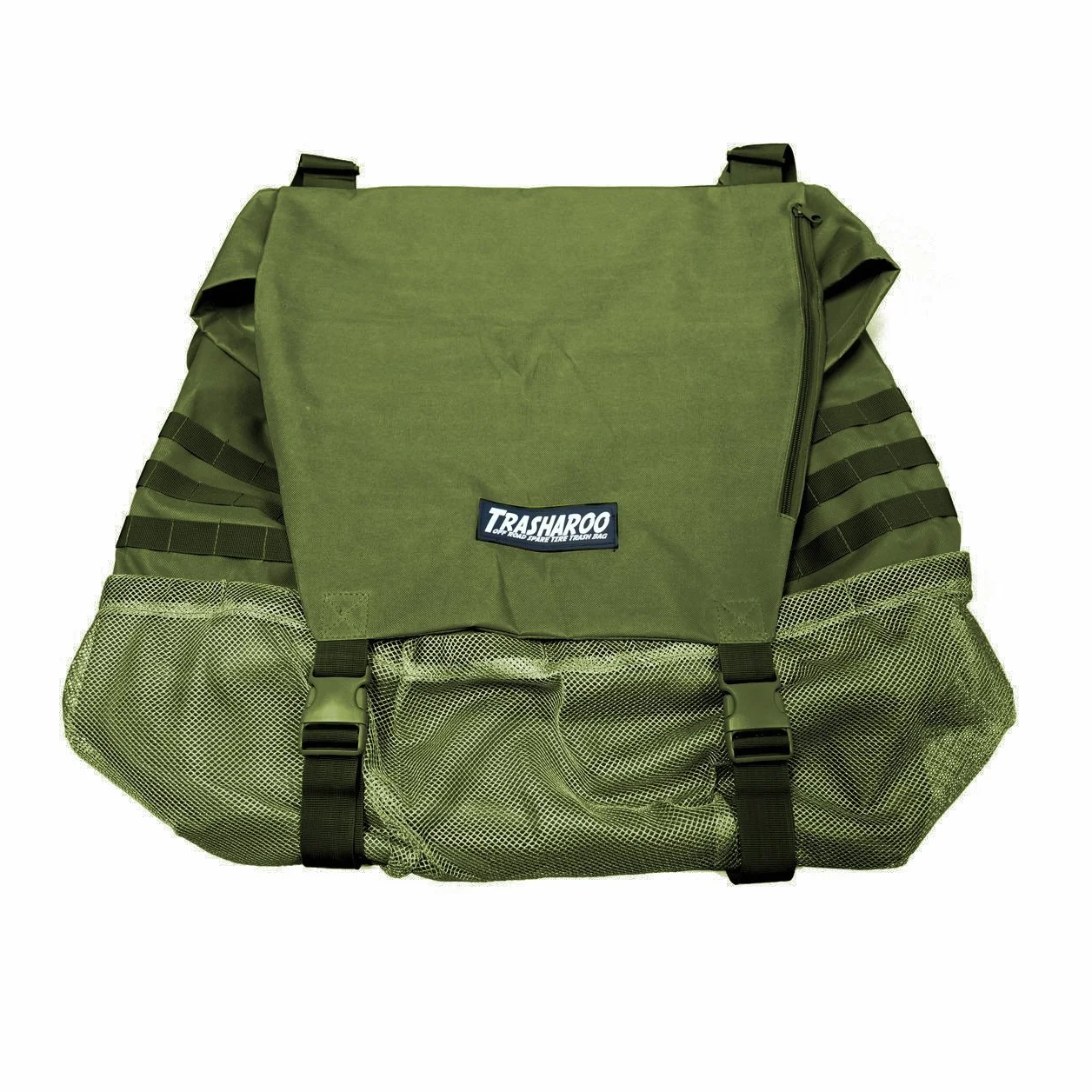 Trasharoo Sacchetto della spazzatura pneumatico, verde